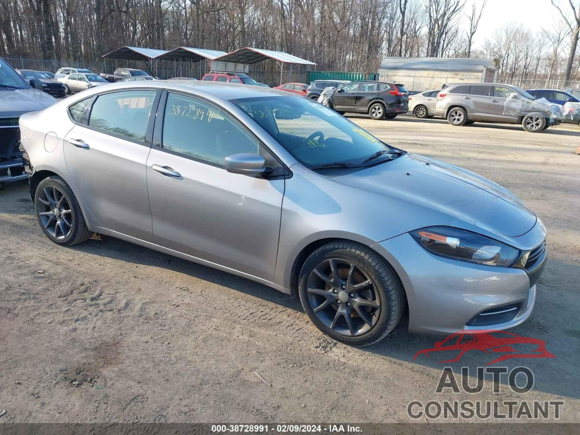 DODGE DART 2016 - 1C3CDFAA0GD680789