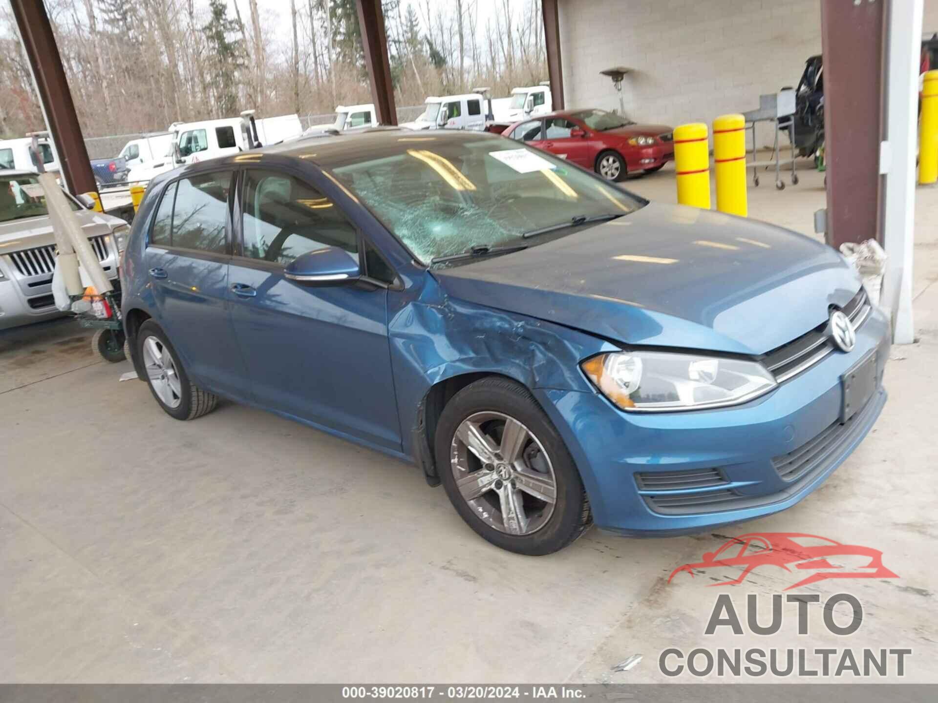 VOLKSWAGEN GOLF 2017 - 3VW217AU9HM069937