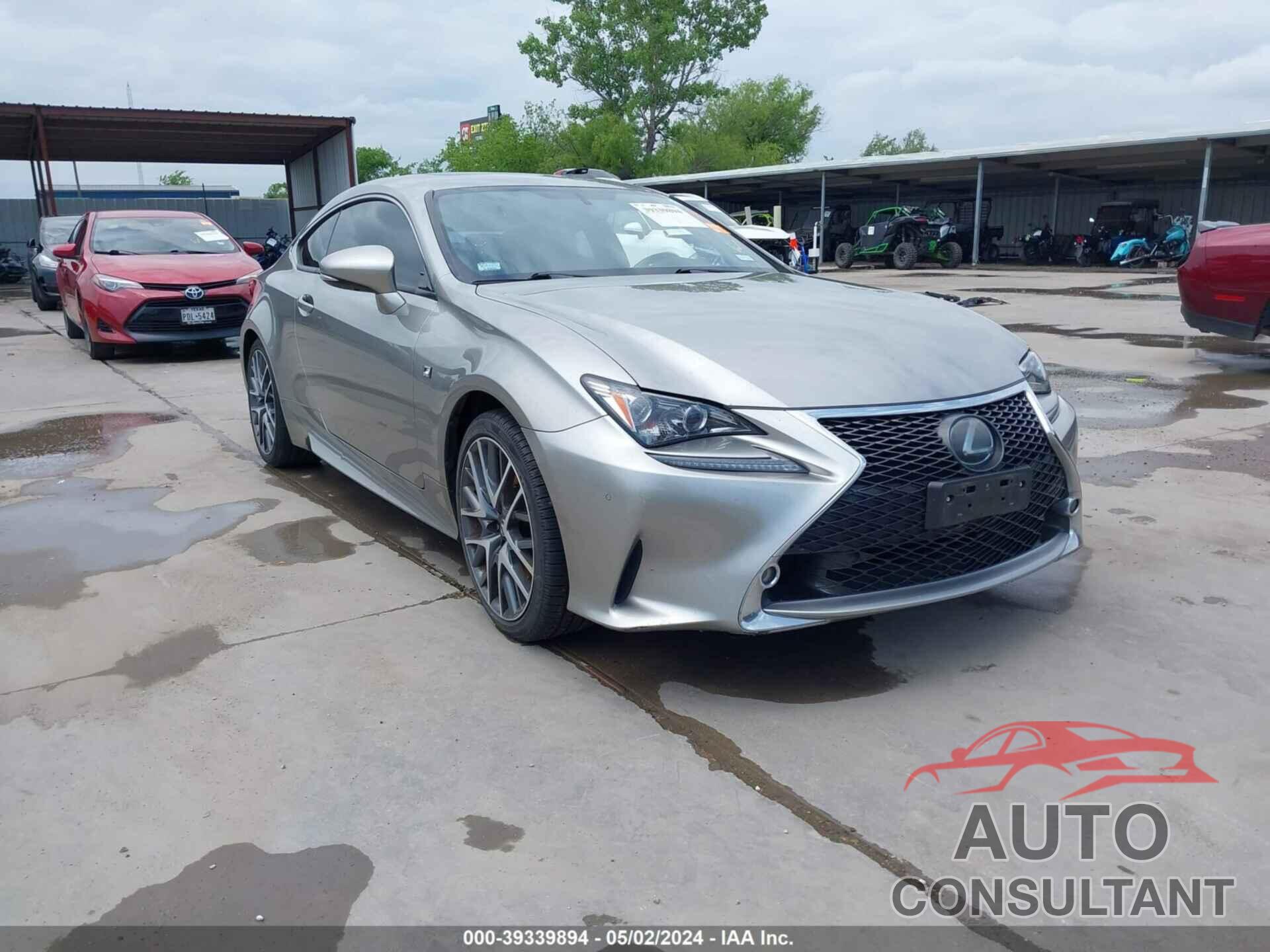 LEXUS RC 2016 - JTHHE5BC3G5011840