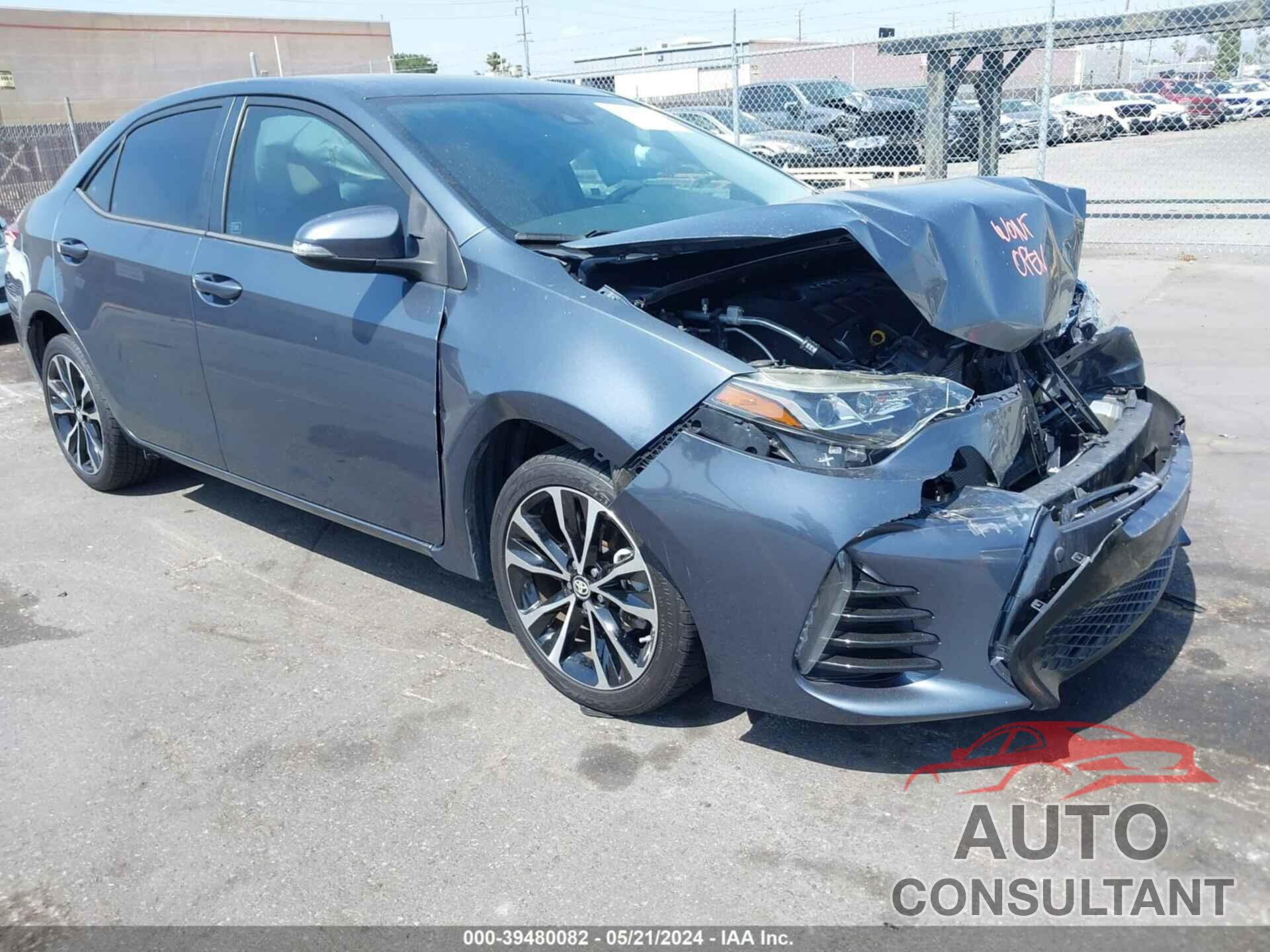 TOYOTA COROLLA 2018 - 5YFBURHEXJP792019