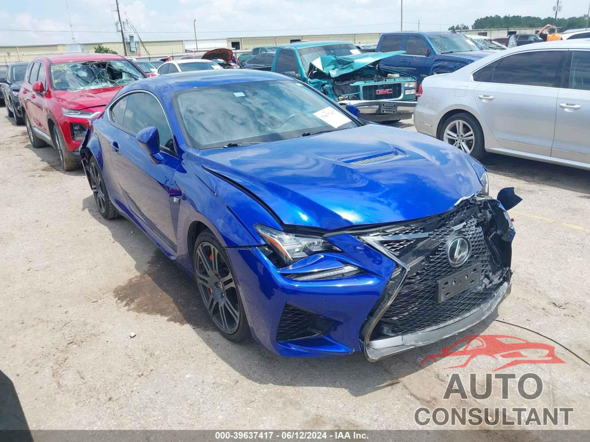 LEXUS RC F 2017 - JTHHP5BC8H5006550