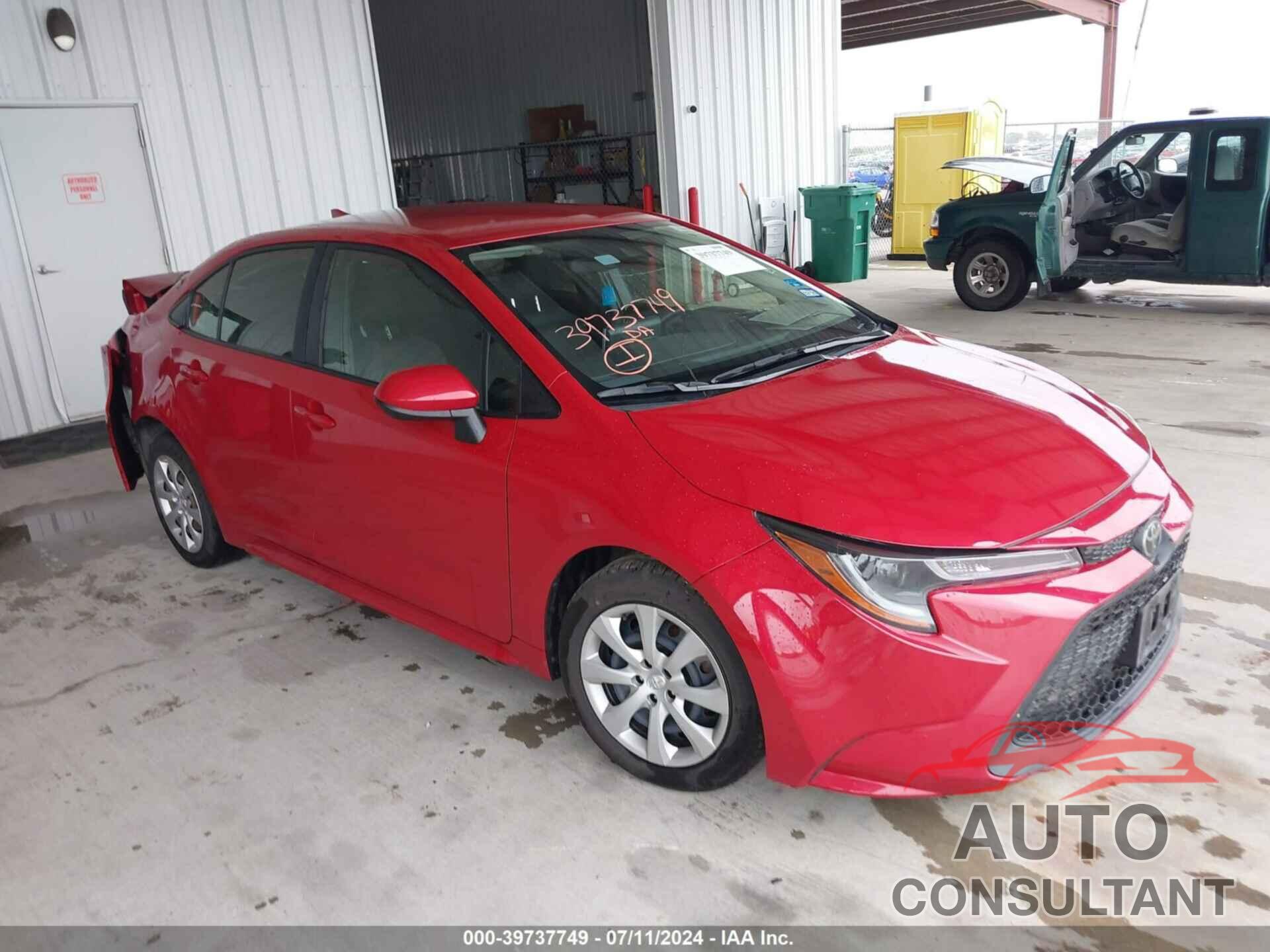 TOYOTA COROLLA 2021 - JTDEPMAE7MJ141540