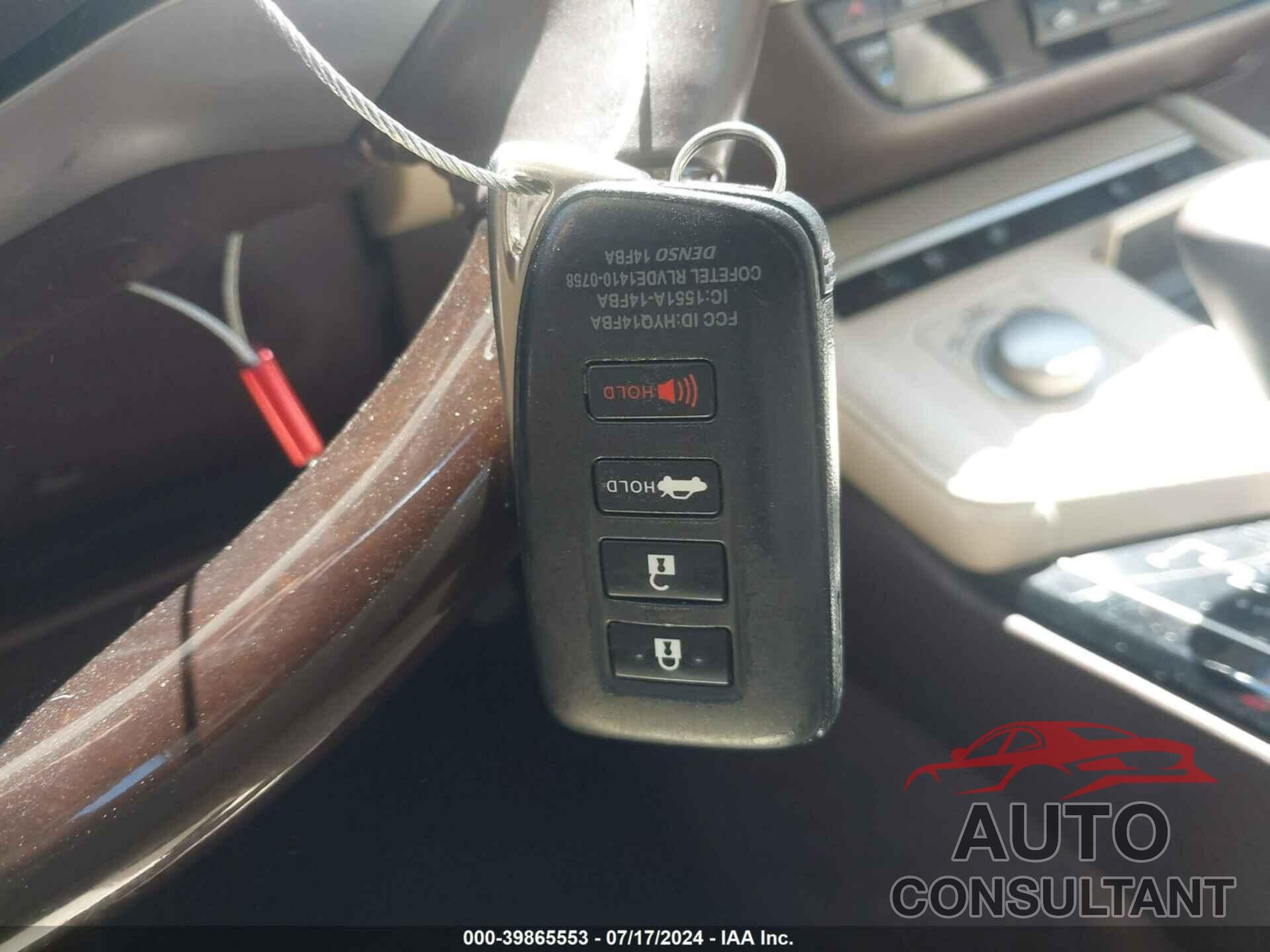 LEXUS ES 350 2017 - 58ABK1GG2HU069714