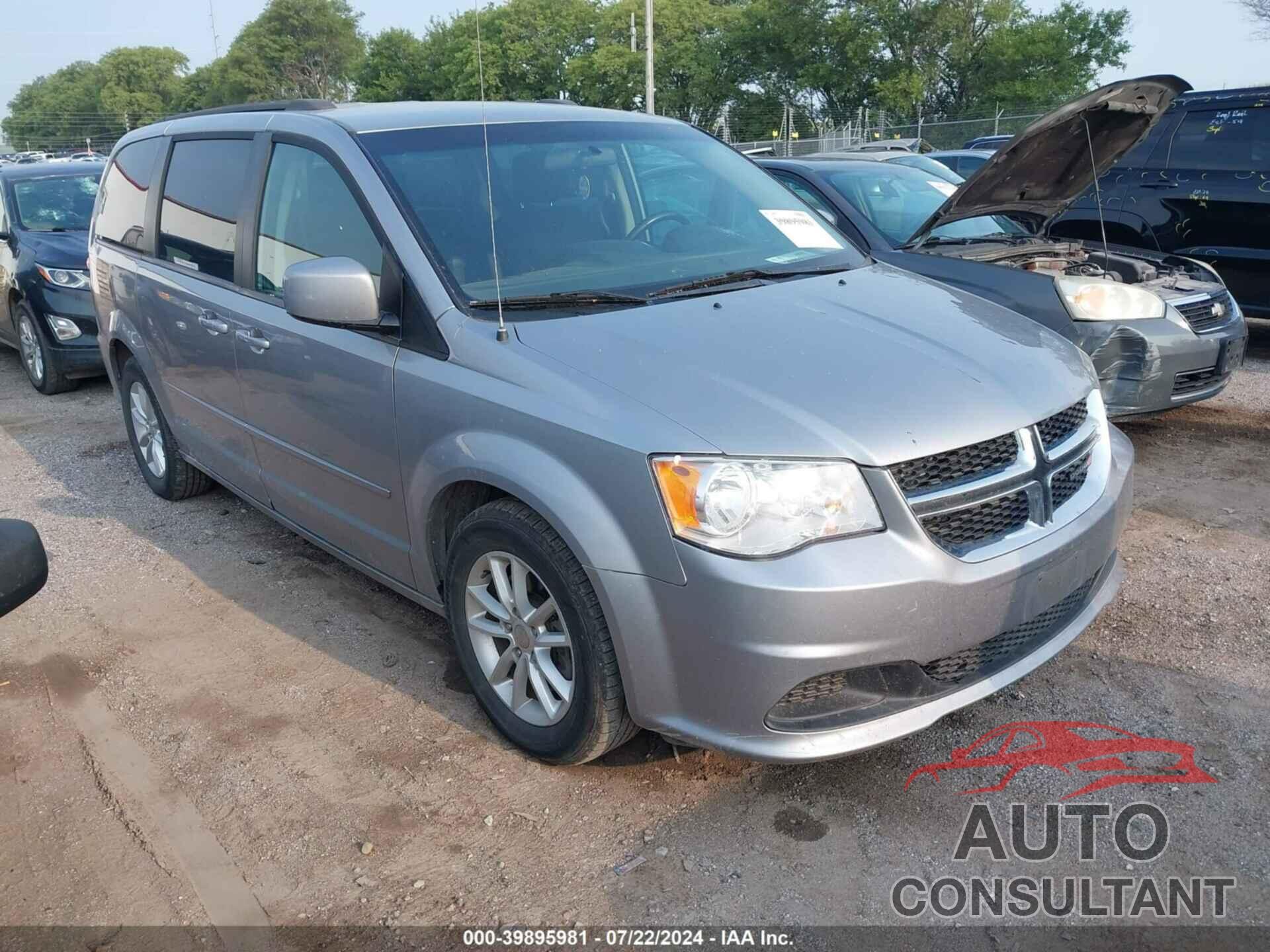 DODGE GRAND CARAVAN 2016 - 2C4RDGCG3GR321897