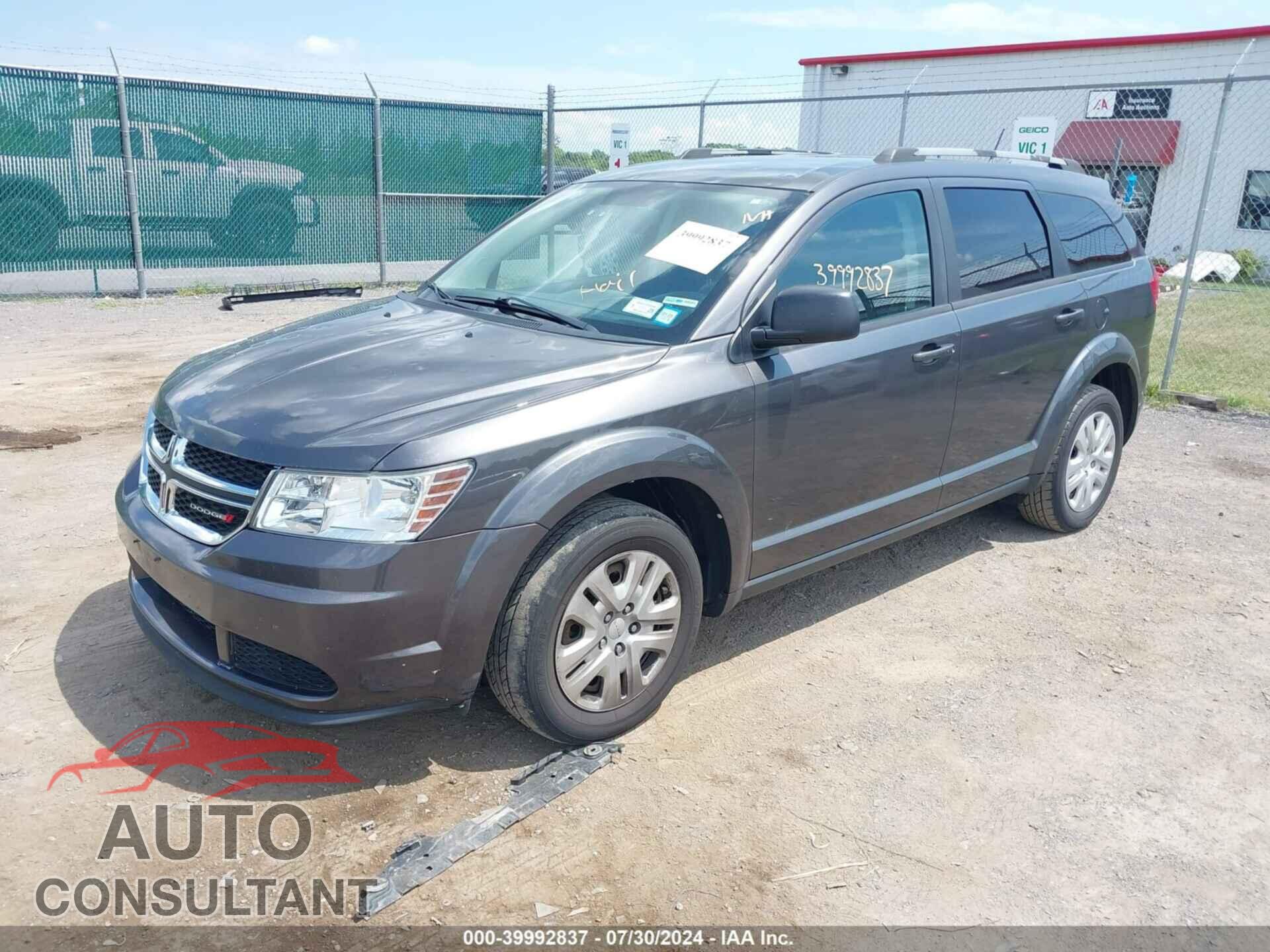 DODGE JOURNEY 2017 - 3C4PDCABXHT577055