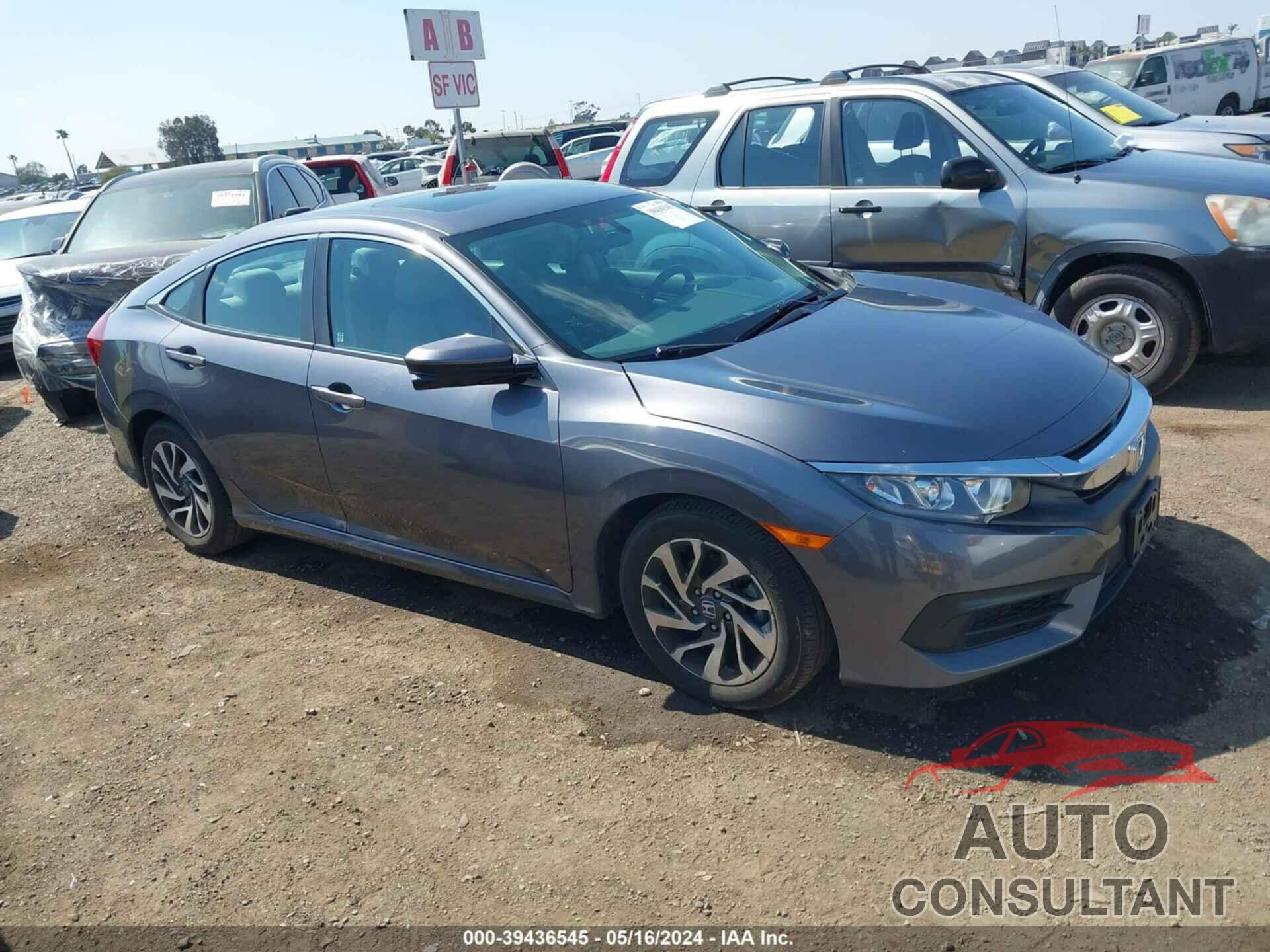 HONDA CIVIC 2016 - 2HGFC2F77GH554872