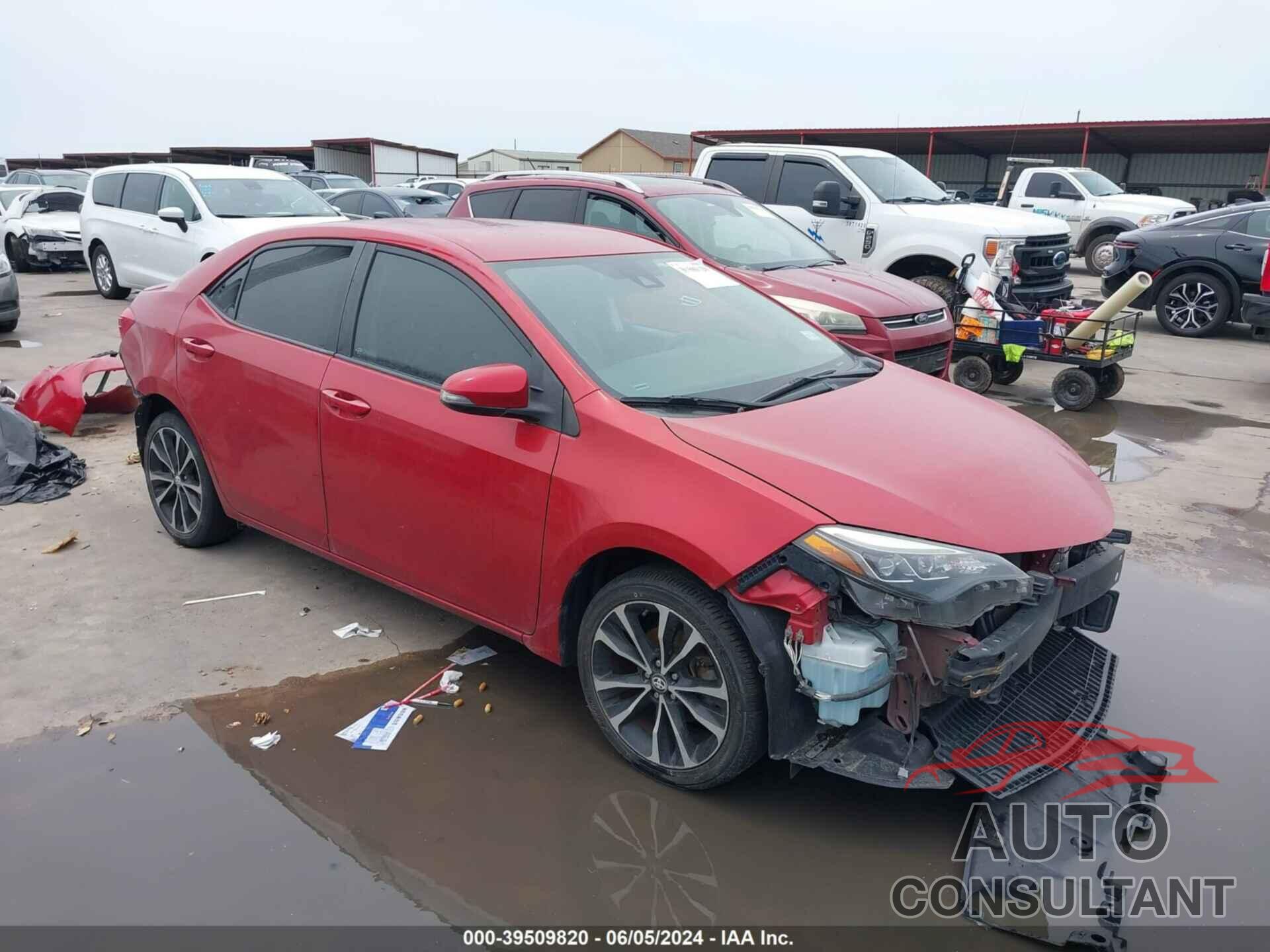 TOYOTA COROLLA 2017 - 5YFBURHEXHP695655