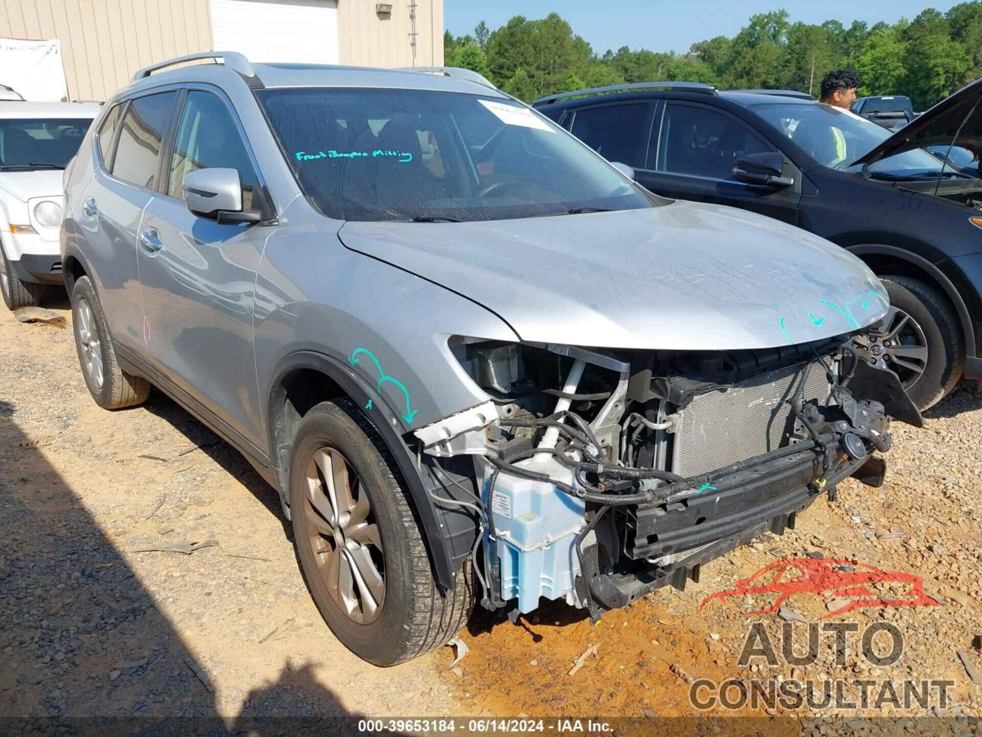 NISSAN ROGUE 2016 - 5N1AT2MV7GC796540