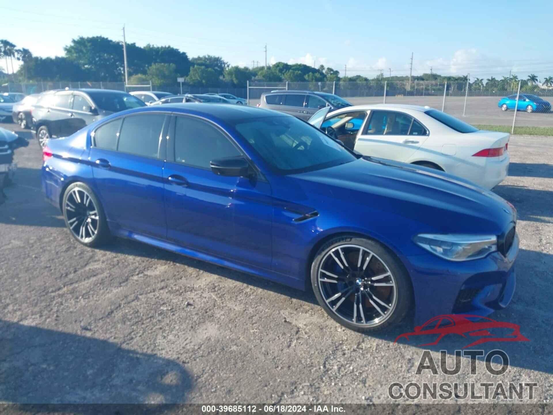 BMW M5 2019 - WBSJF0C54KB285179