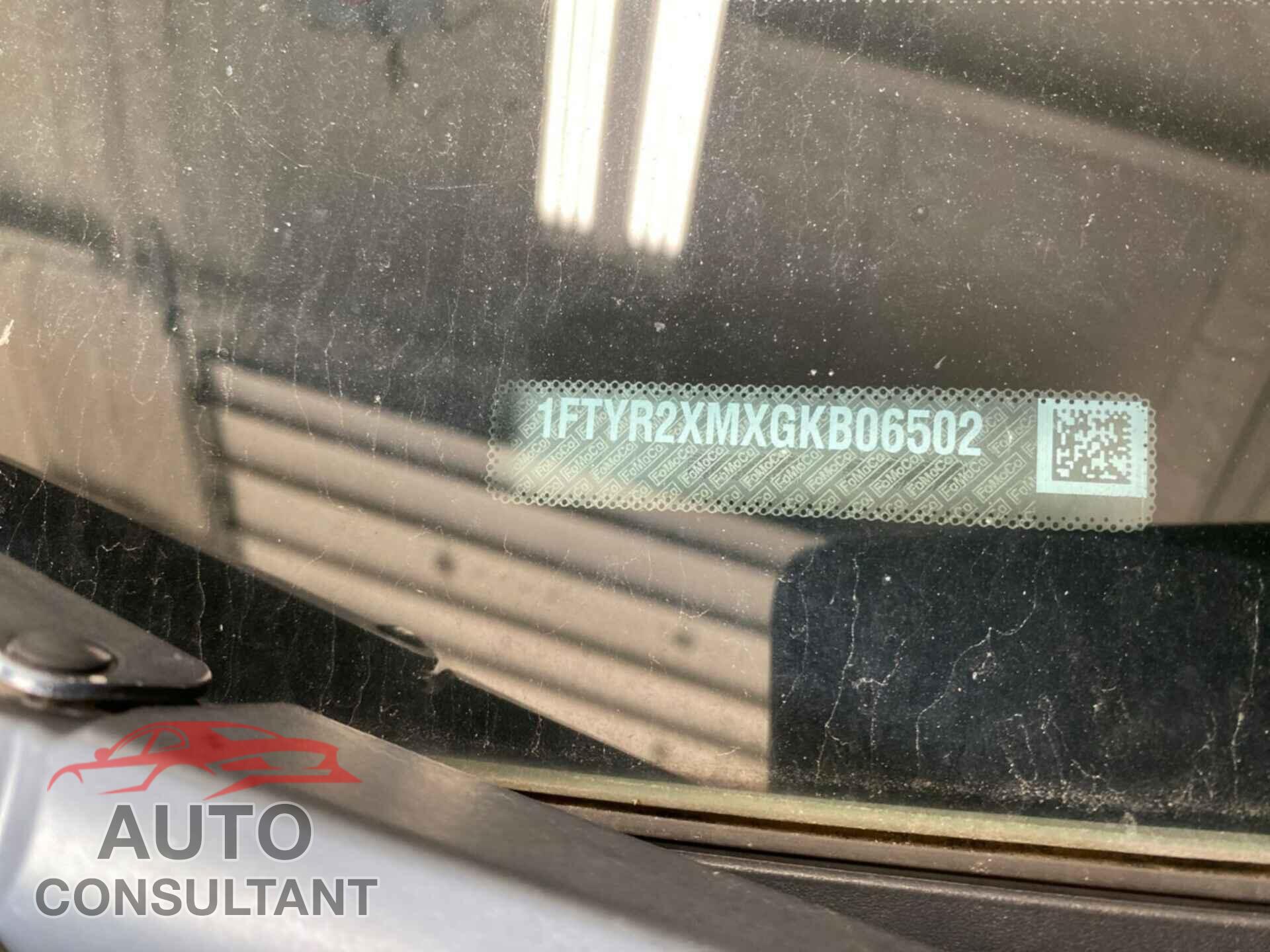 FORD TRANSIT 2016 - 1FTYR2XMXGKB06502