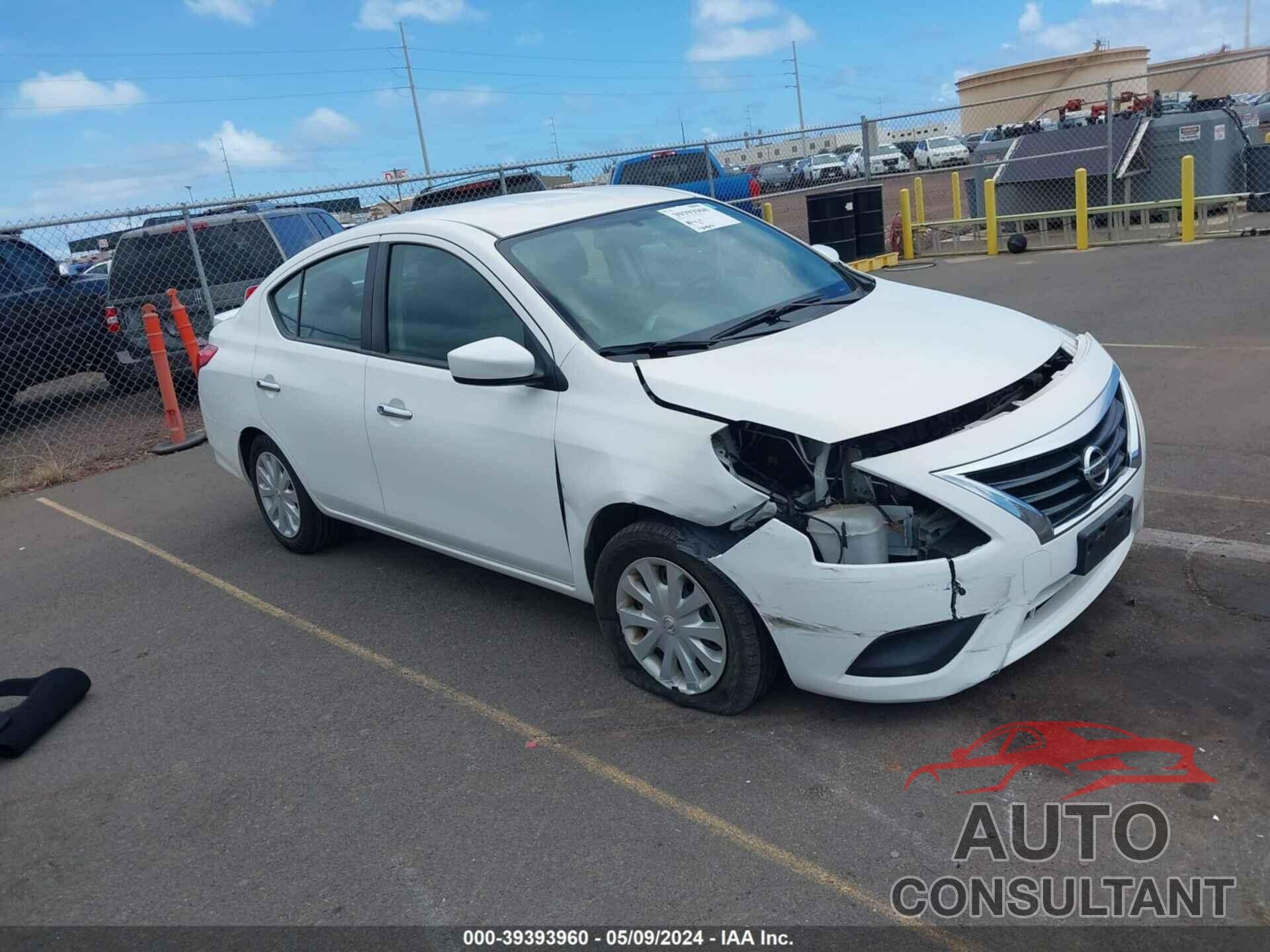 NISSAN VERSA 2019 - 3N1CN7AP7KL831670