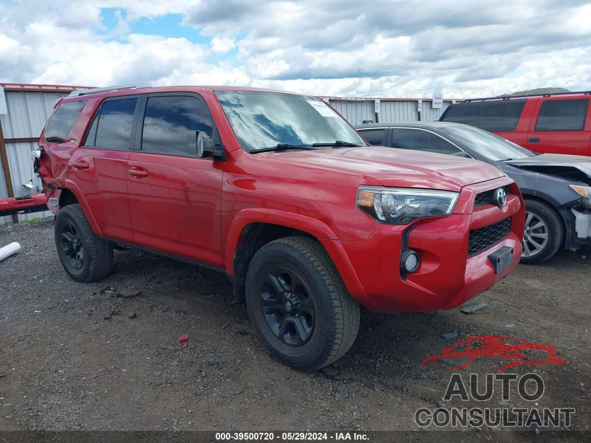 TOYOTA 4RUNNER 2018 - JTEBU5JR9J5507034