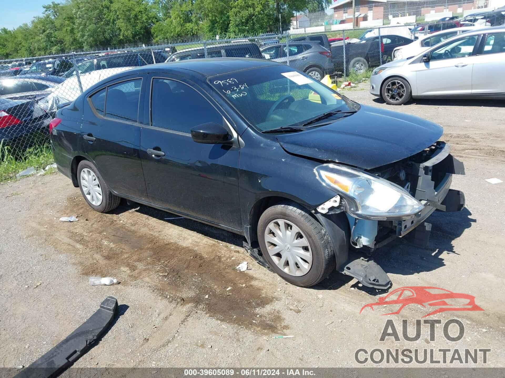 NISSAN VERSA 2016 - 3N1CN7APXGL909589