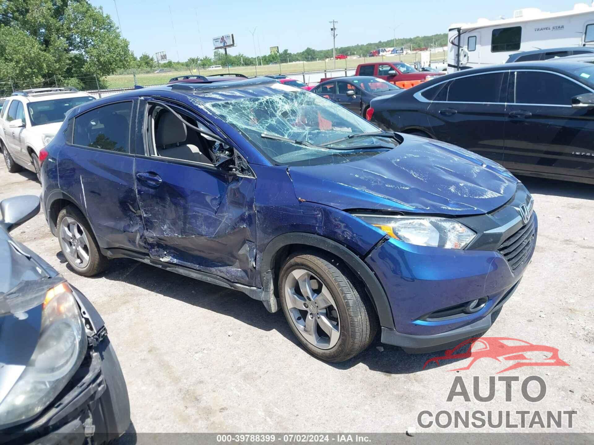 HONDA HR-V 2017 - 3CZRU5H54HM711857