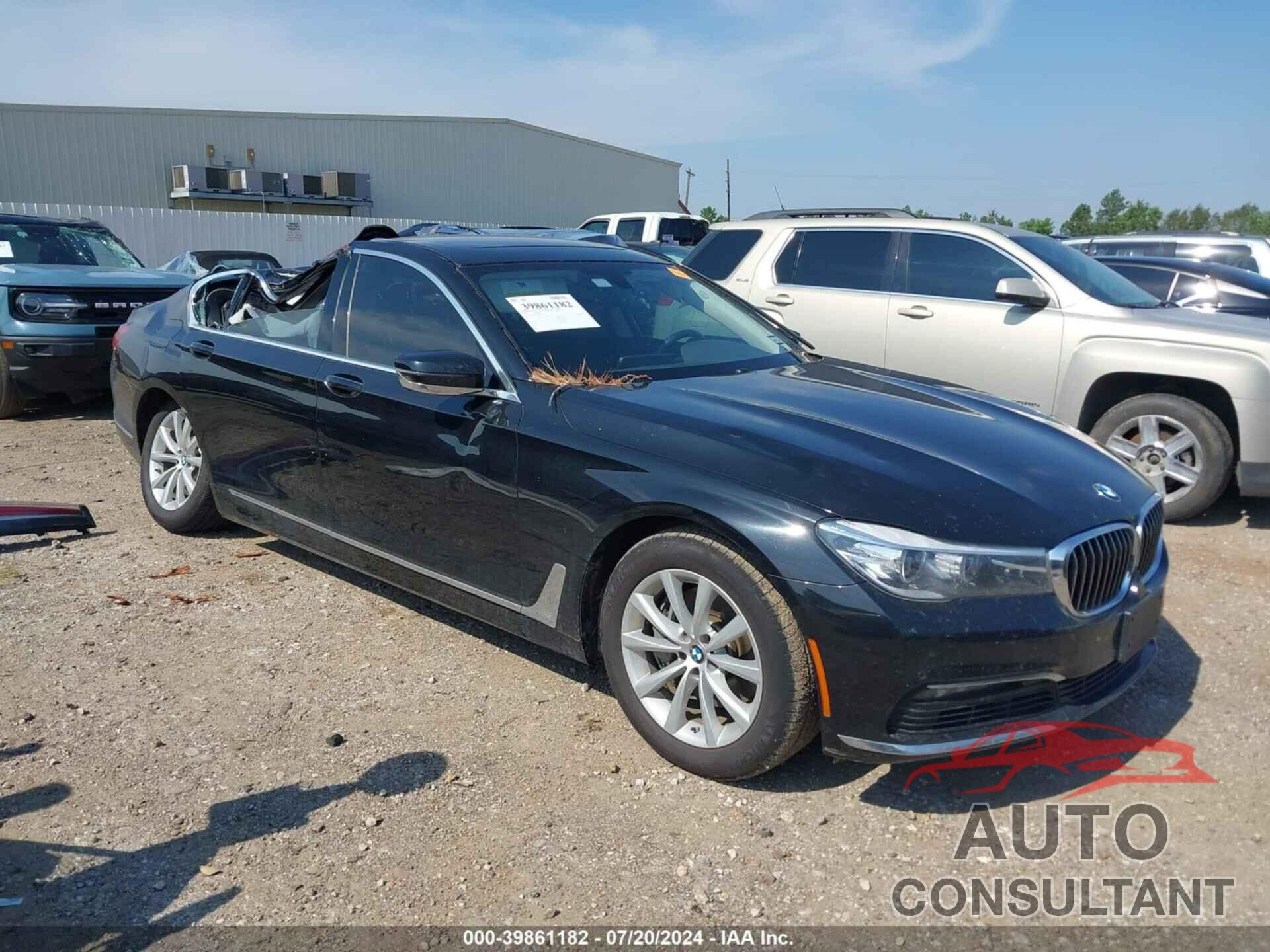 BMW 740I 2018 - WBA7E2C51JG742724