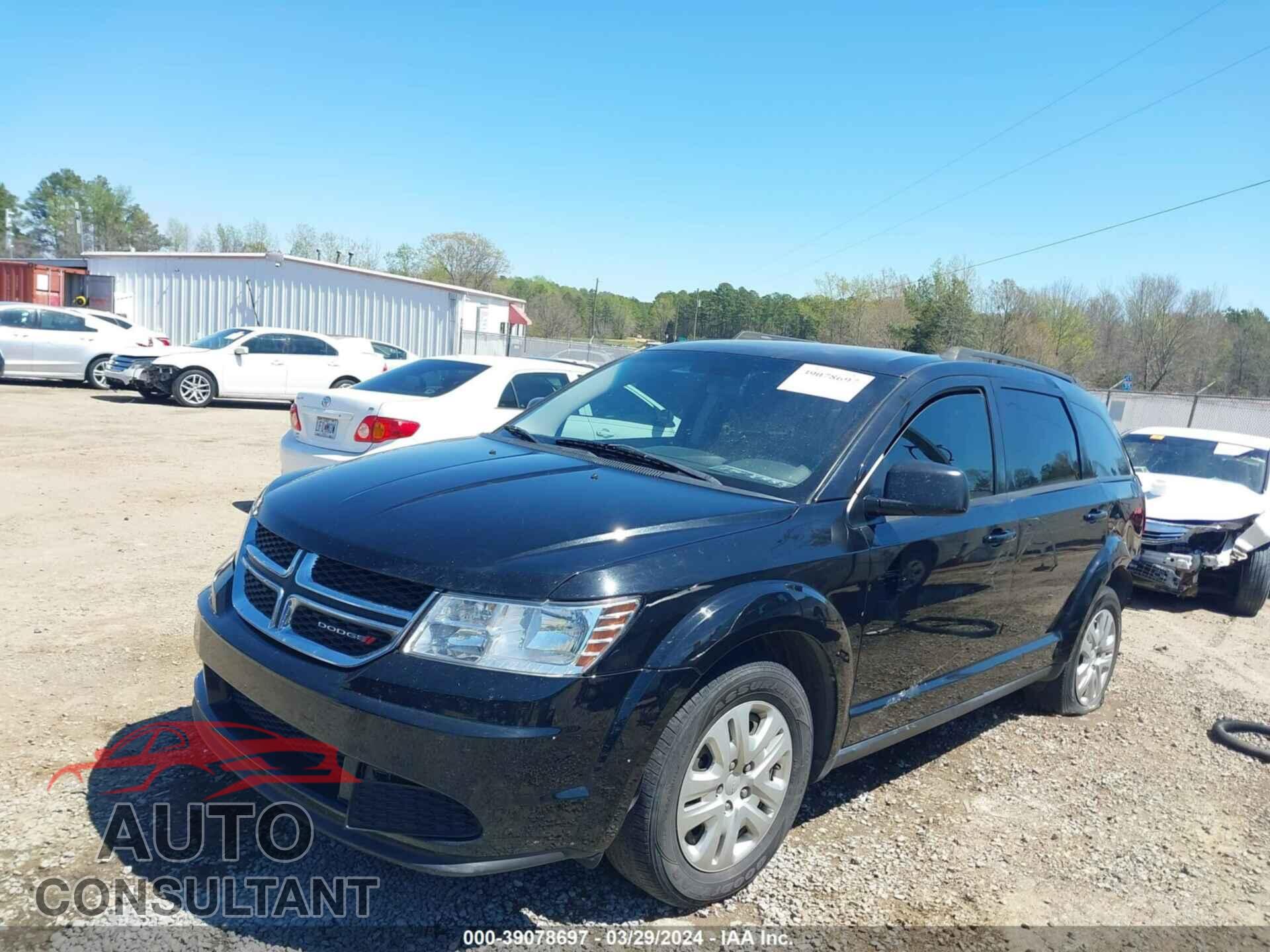 DODGE JOURNEY 2017 - 3C4PDCAB8HT581332