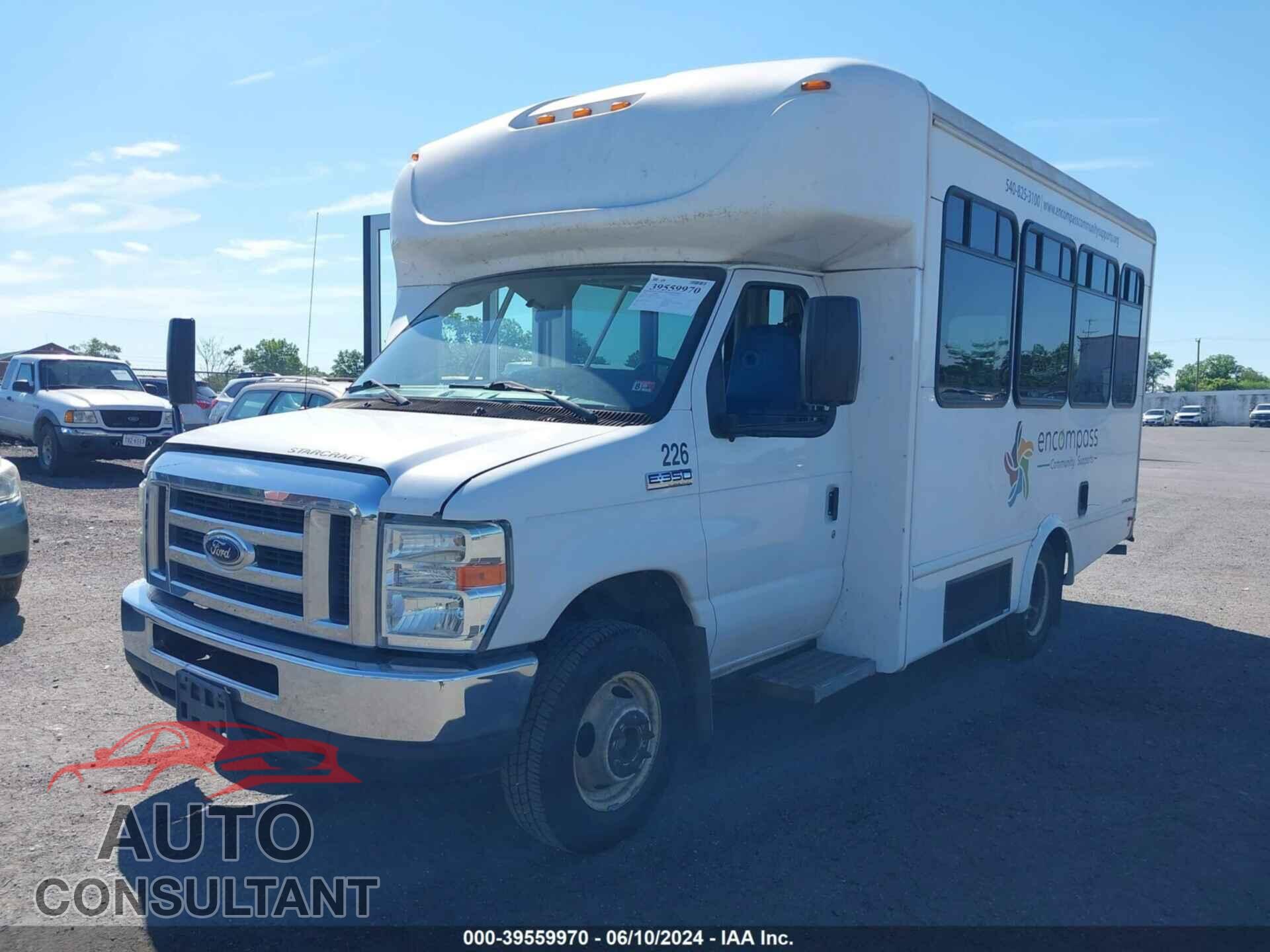 FORD E-350 CUTAWAY 2016 - 1FDEE3FS0GDC07309