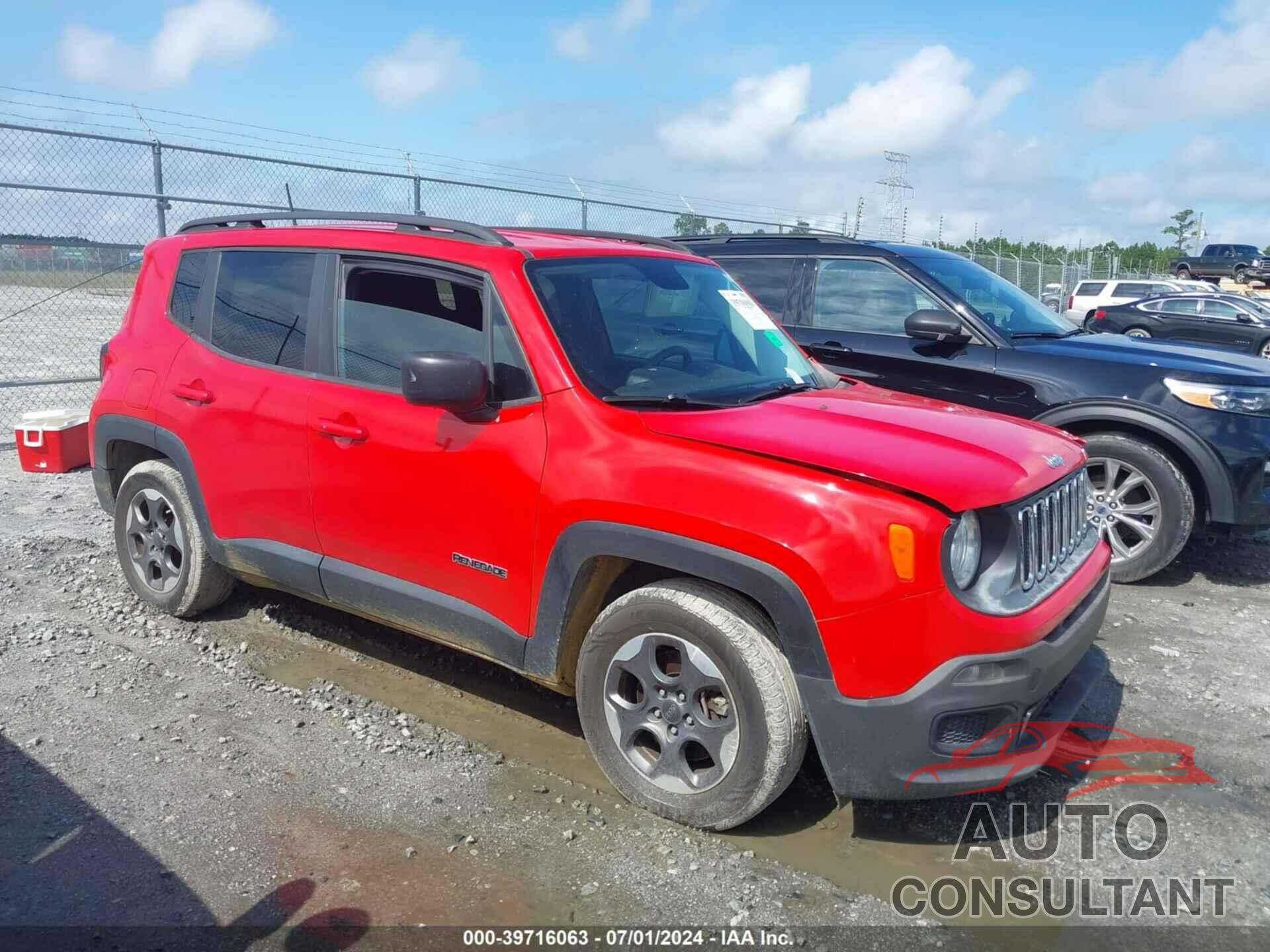 JEEP RENEGADE 2017 - ZACCJAAB8HPE60402