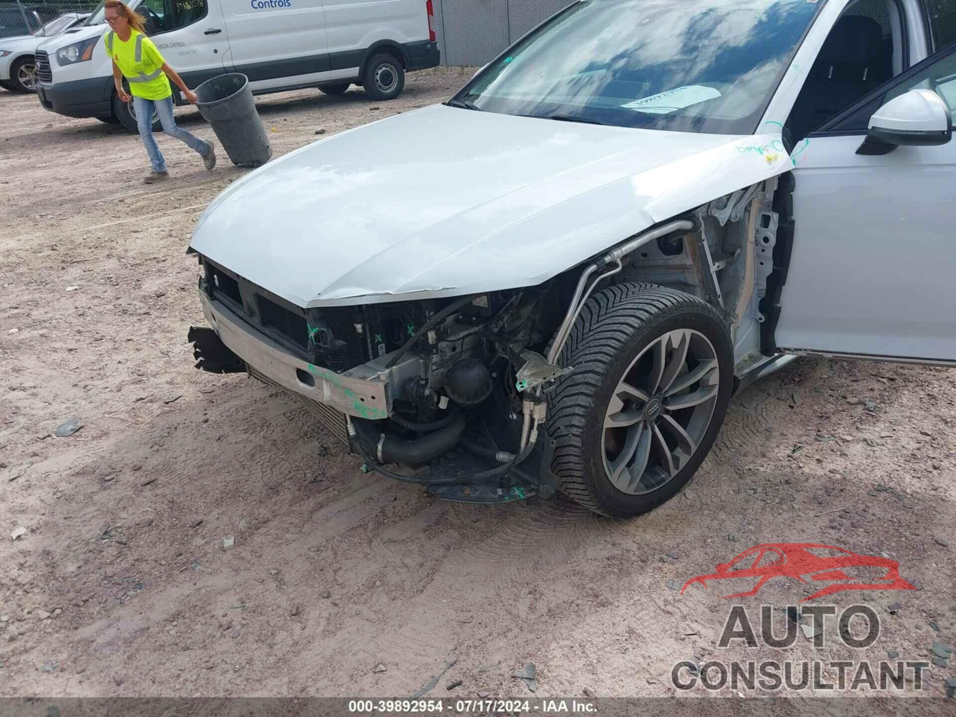 AUDI A4 ALLROAD 2018 - WA18NAF47JA218575