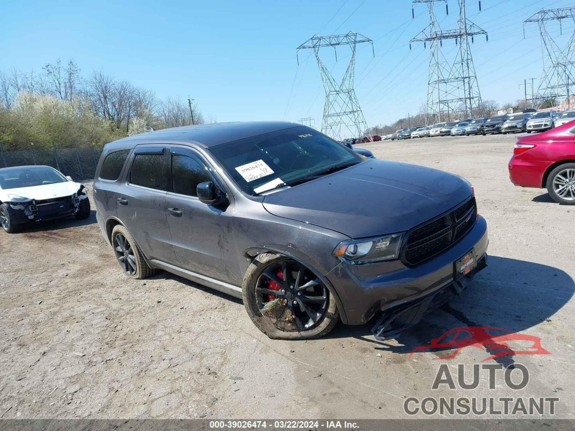 DODGE DURANGO 2018 - 1C4RDJAG6JC496435