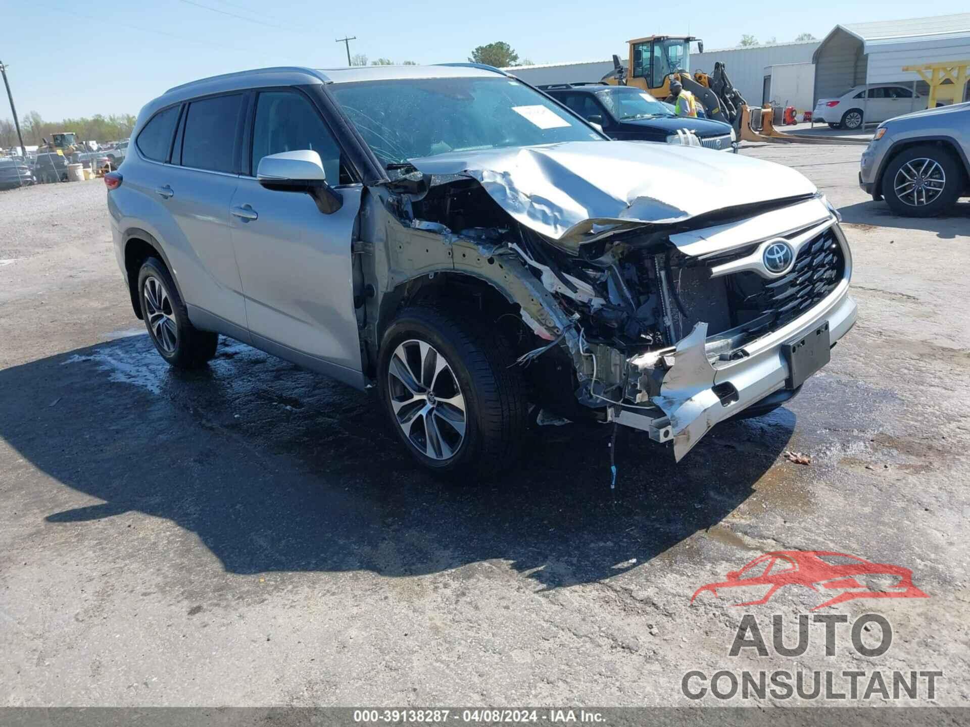 TOYOTA HIGHLANDER 2021 - 5TDGZRBHXMS146890