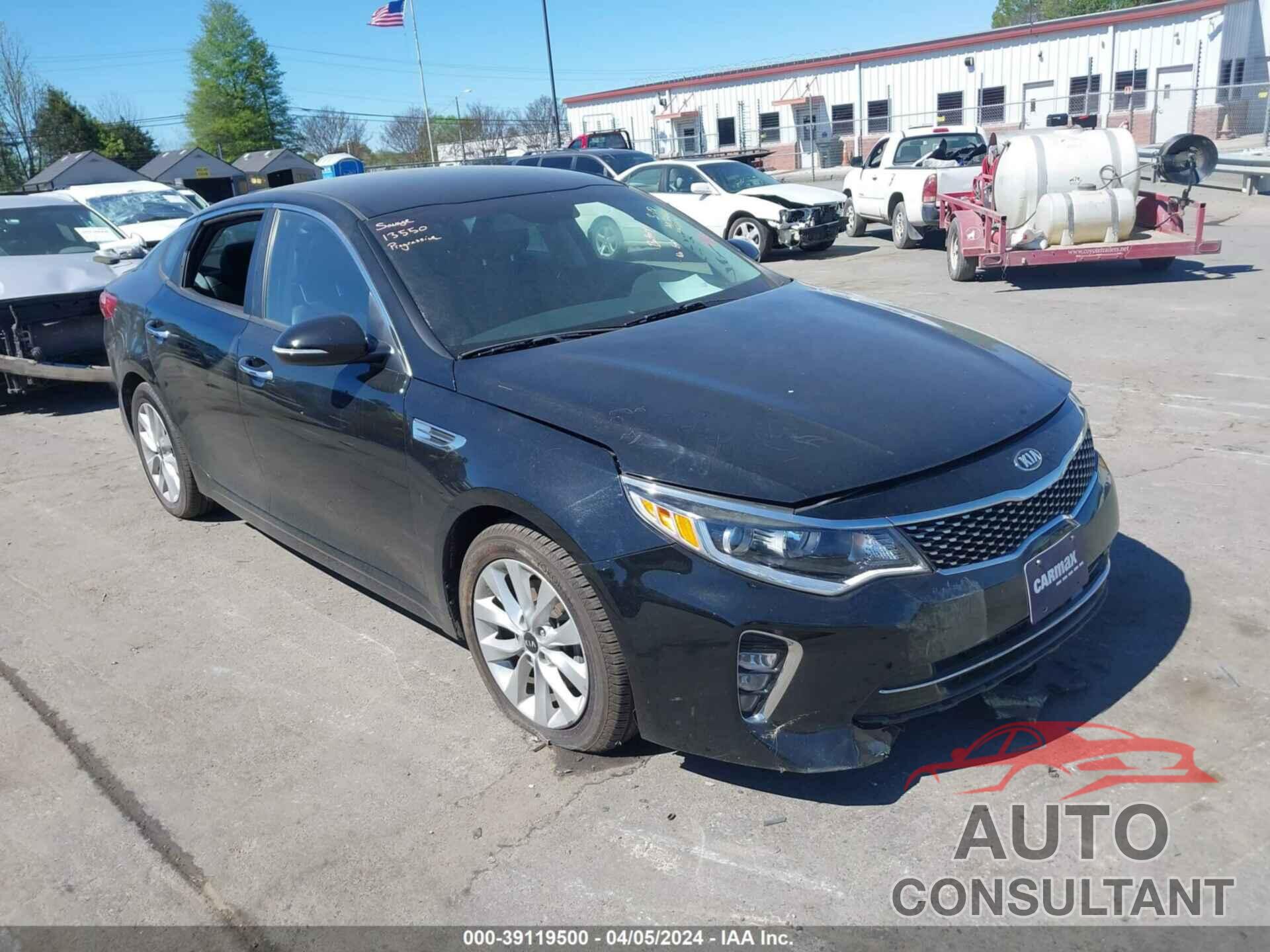 KIA OPTIMA 2018 - 5XXGT4L31JG226454