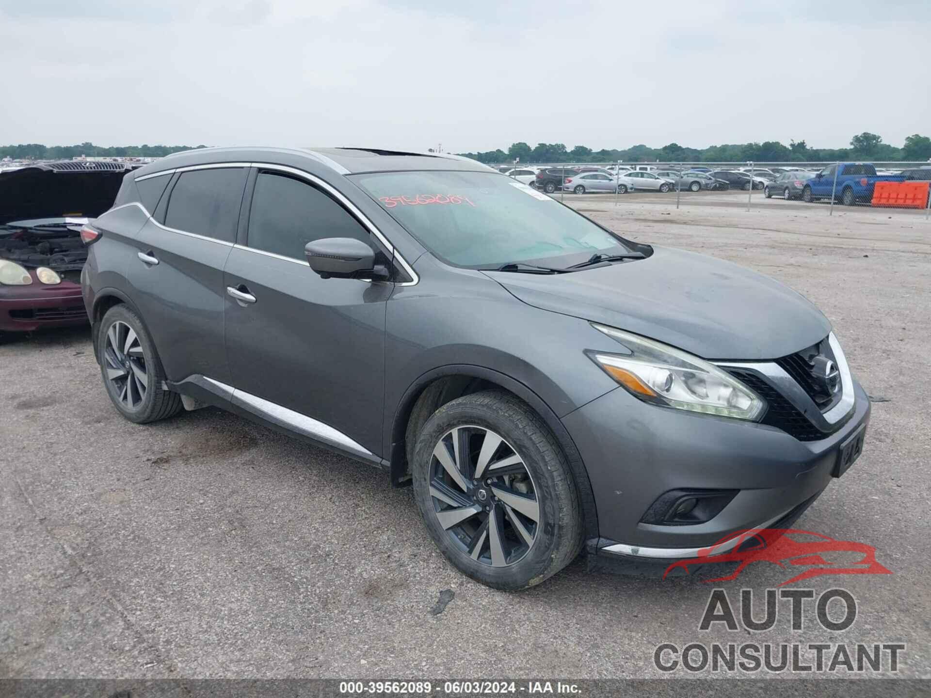 NISSAN MURANO 2017 - 5N1AZ2MG1HN112443