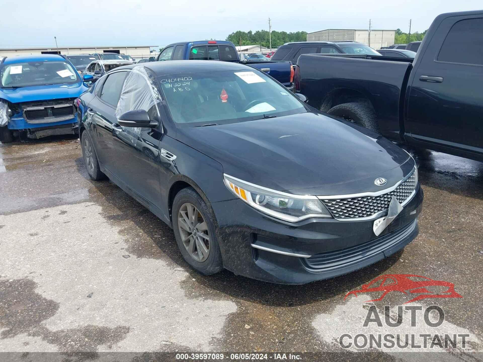 KIA OPTIMA 2016 - 5XXGT4L1XGG011792