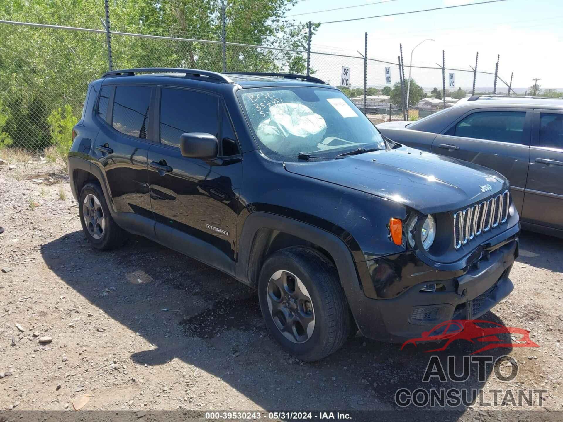 JEEP RENEGADE 2017 - ZACCJBAB1HPE89018