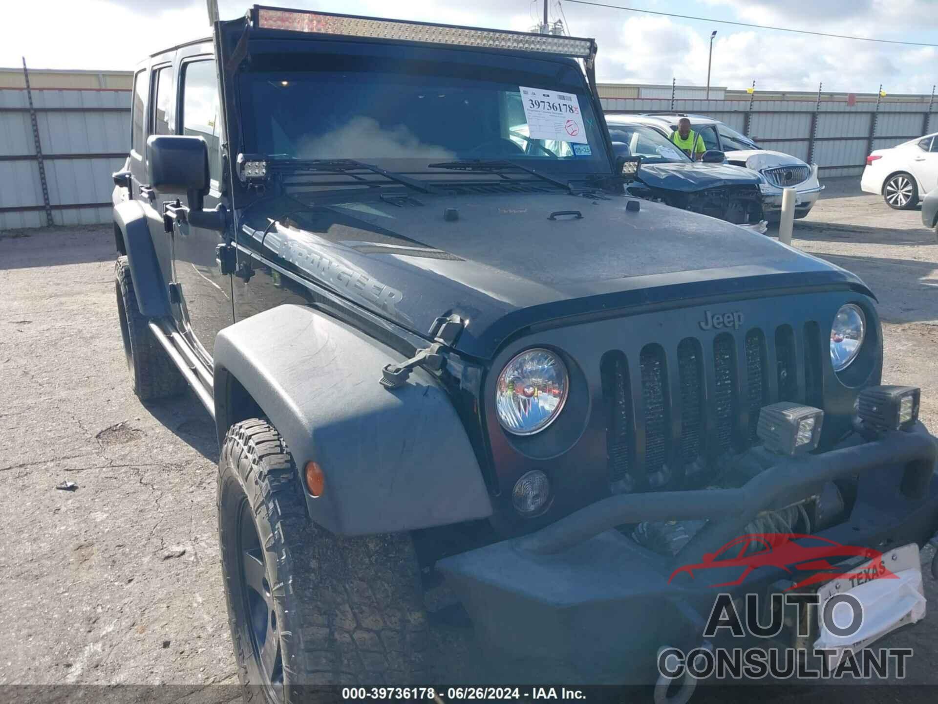 JEEP WRANGLER UNLIMITED 2016 - 1C4HJWDG5GL190350