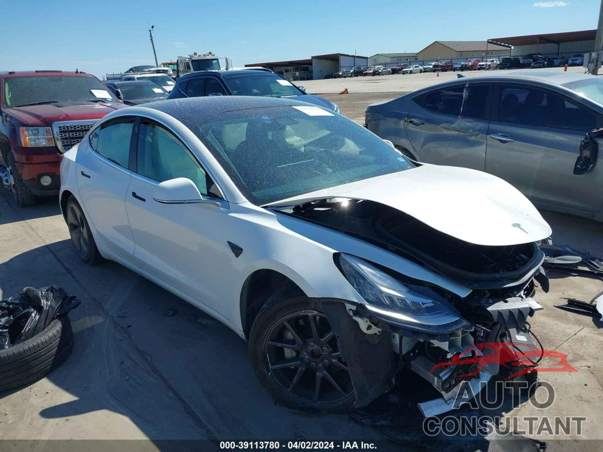 TESLA MODEL 3 2019 - 5YJ3E1EB1KF511929