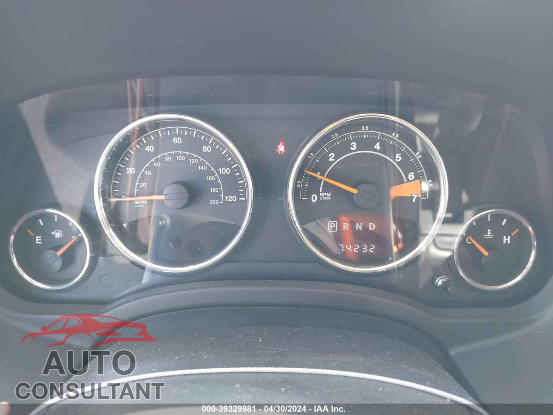 JEEP COMPASS 2016 - 1C4NJCEA3GD652152