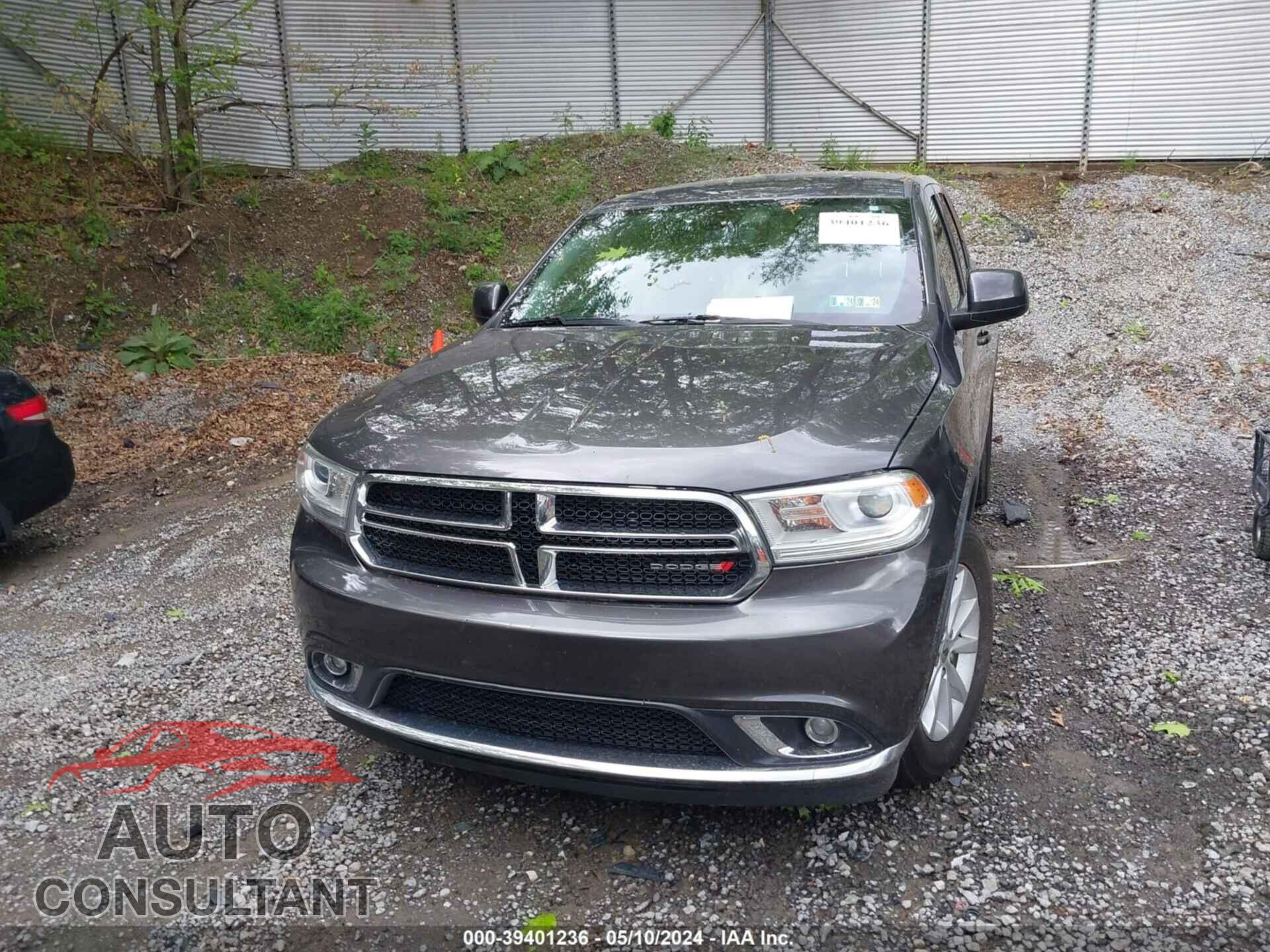 DODGE DURANGO 2019 - 1C4RDJAG4KC534200