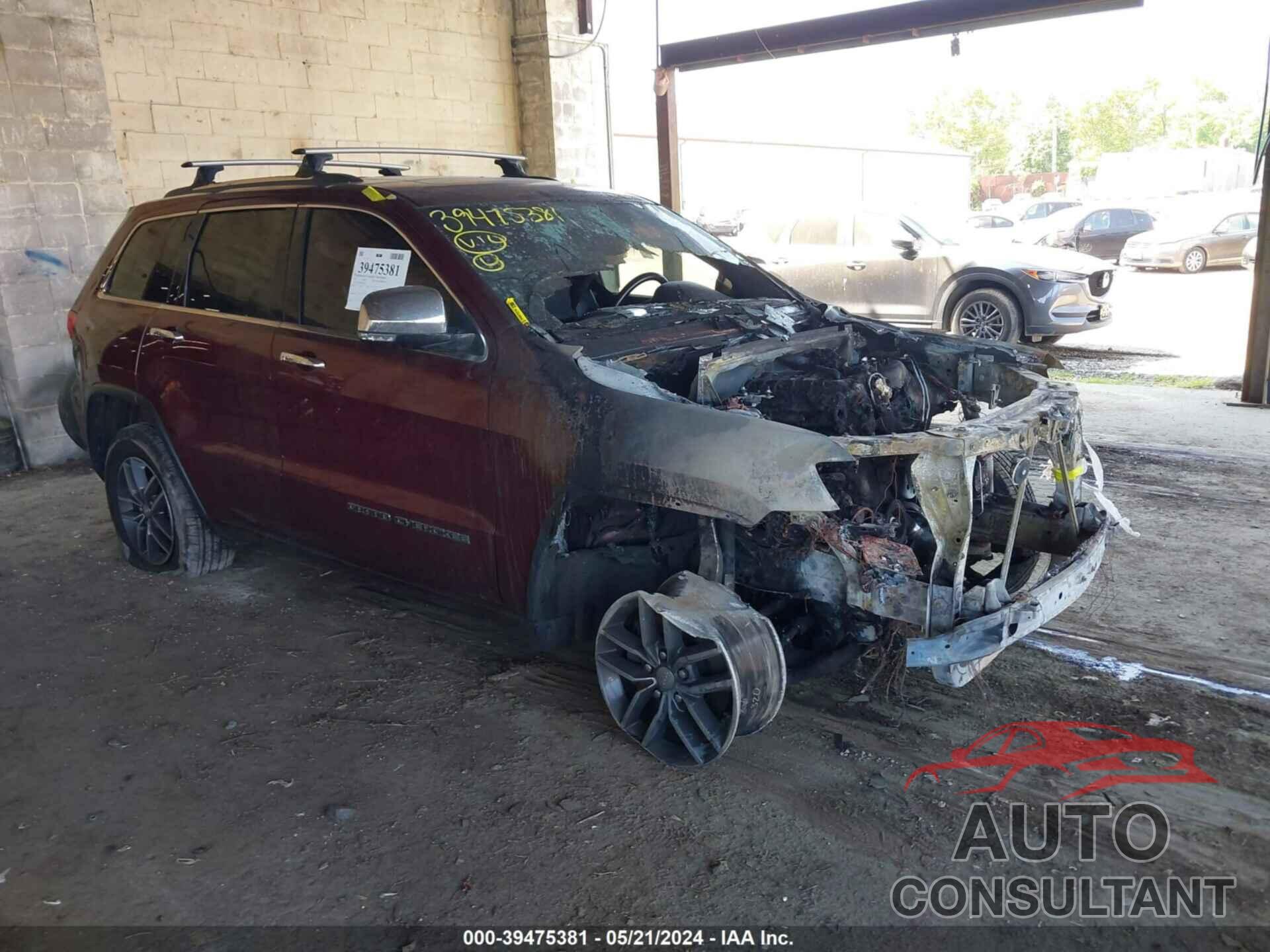JEEP GRAND CHEROKEE 2017 - 1C4RJFBG4HC815166