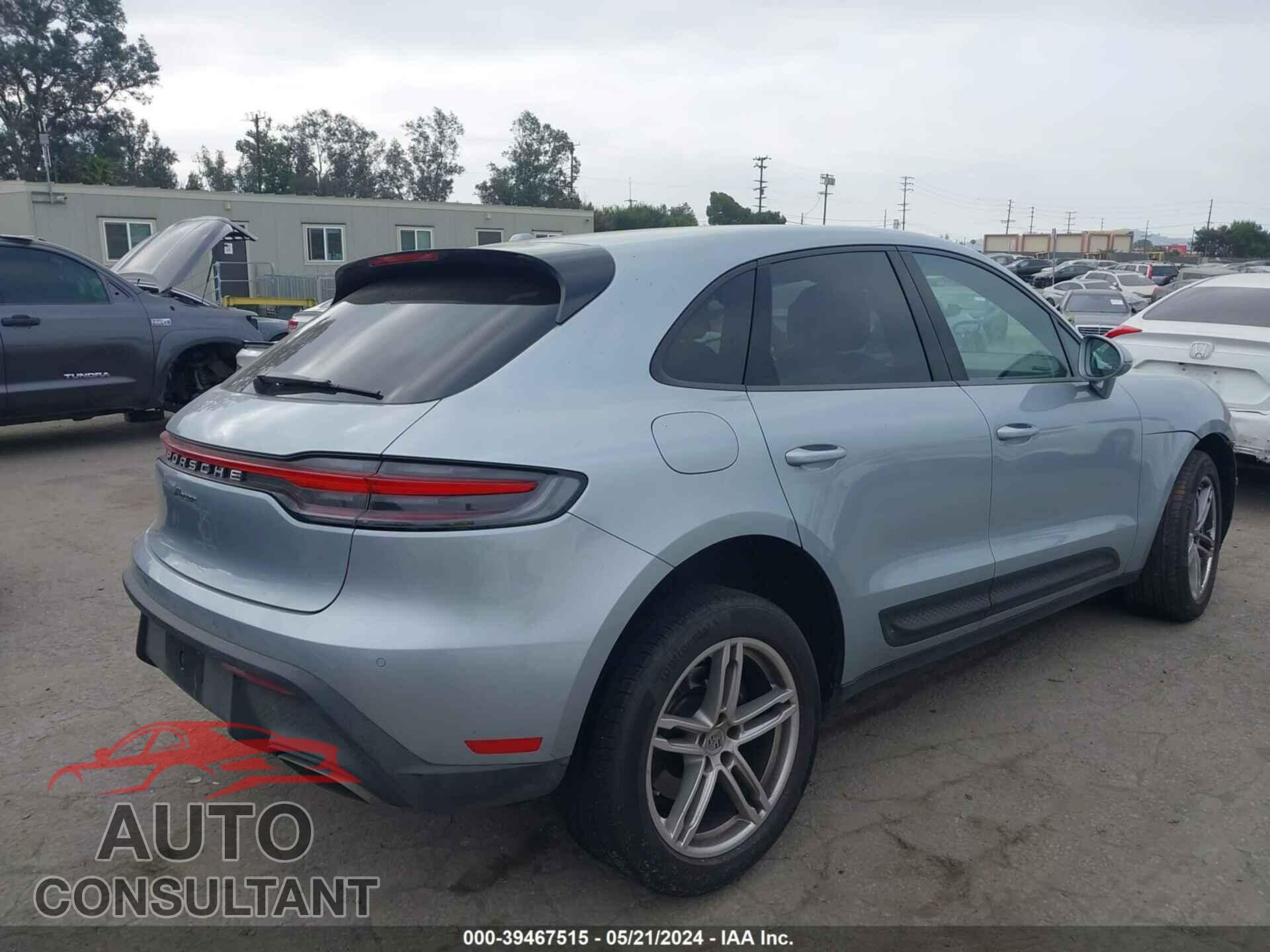 PORSCHE MACAN 2022 - WP1AA2A52NLB08633