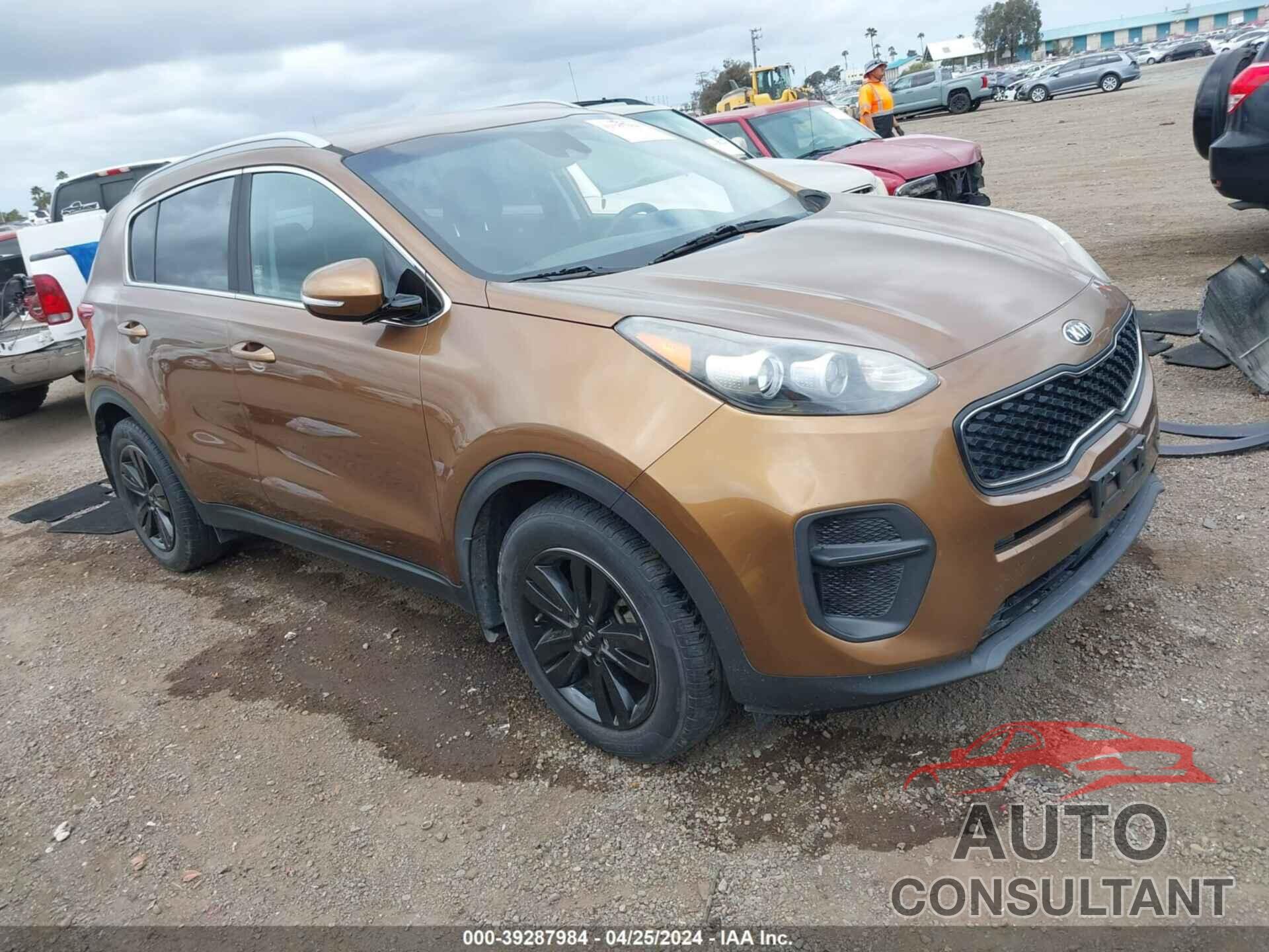 KIA SPORTAGE 2018 - KNDPM3ACXJ7327253