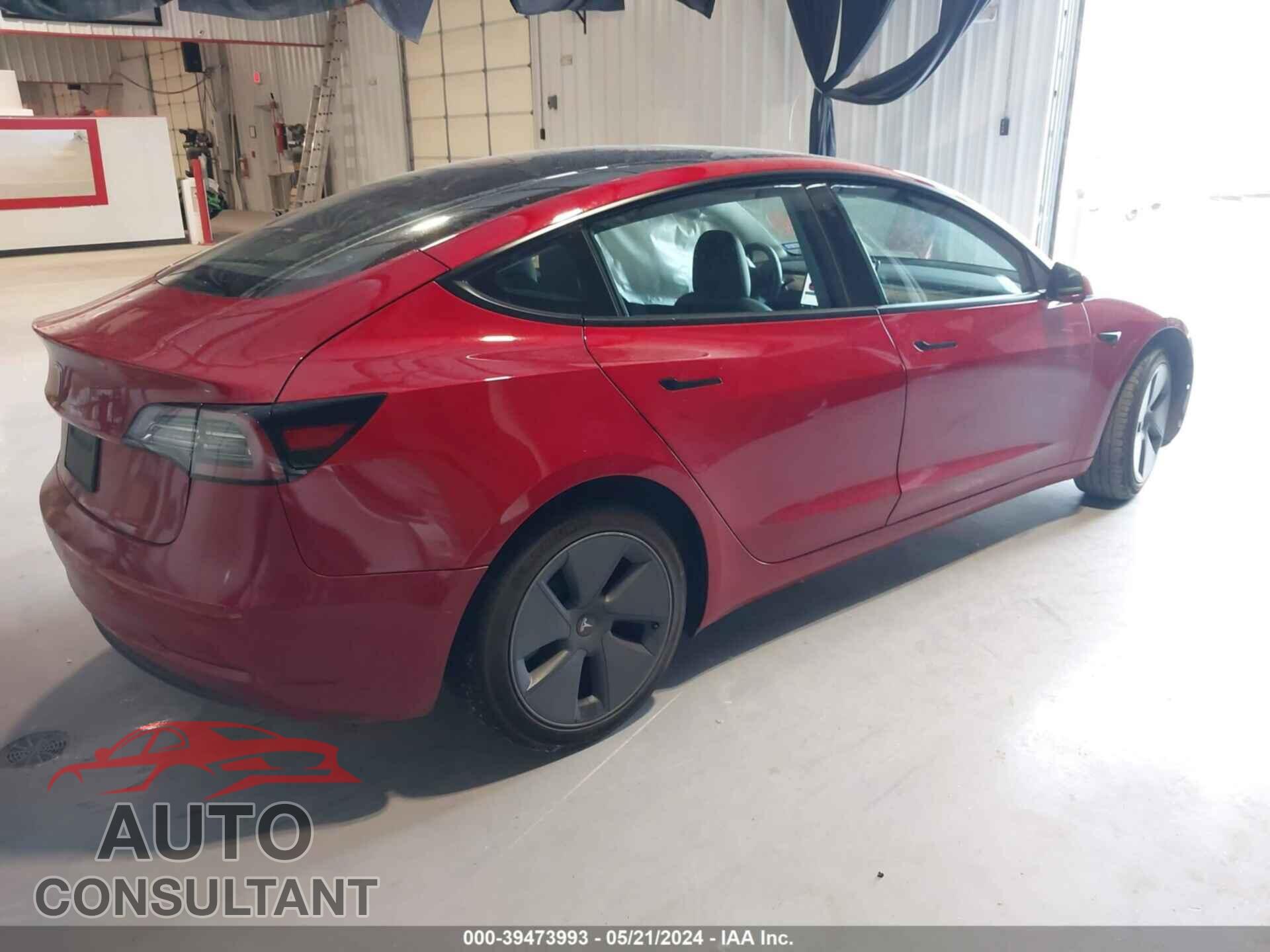 TESLA MODEL 3 2021 - 5YJ3E1EA9MF143736