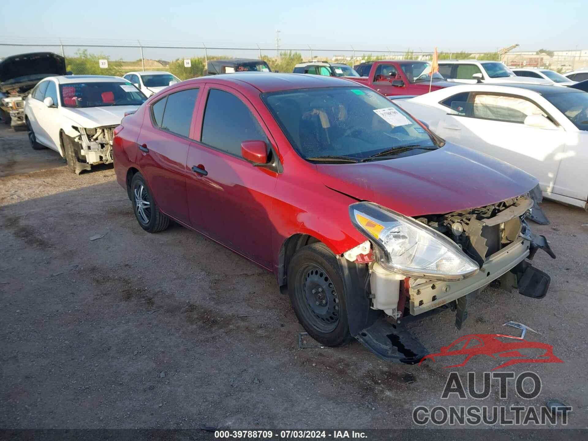 NISSAN VERSA 2017 - 3N1CN7AP7HL869263