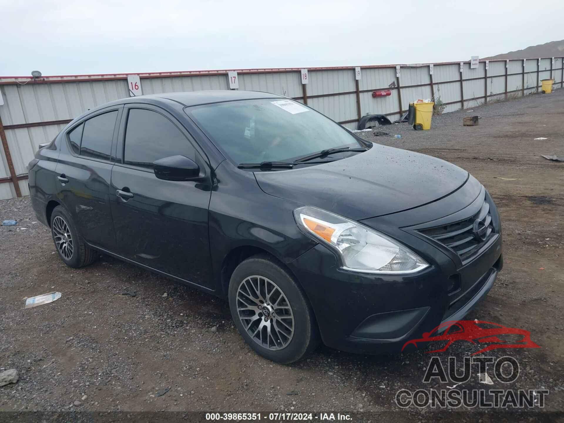 NISSAN VERSA 2016 - 3N1CN7AP4GL822027