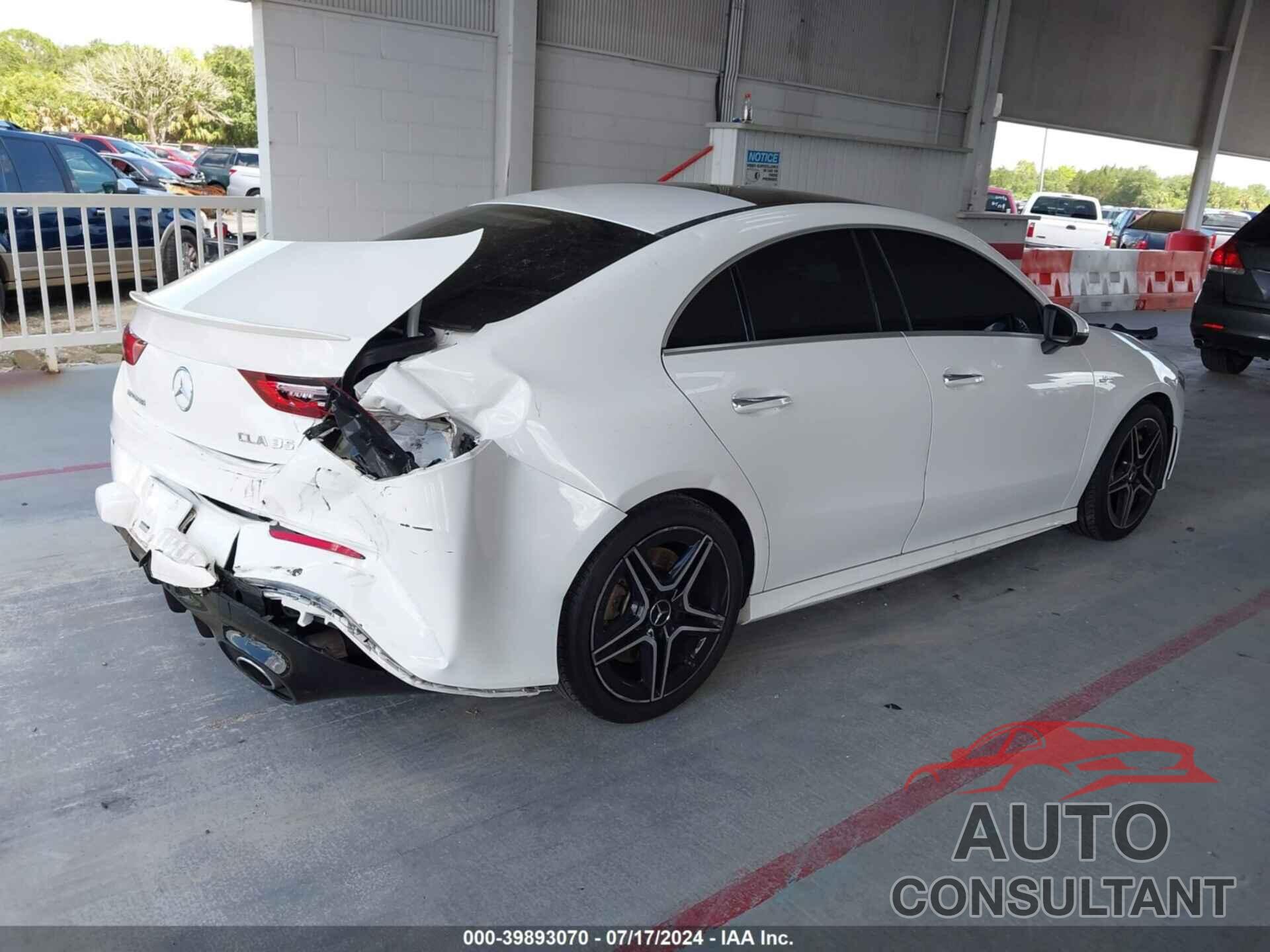 MERCEDES-BENZ AMG CLA 35 2020 - W1K5J5BB7LN117683