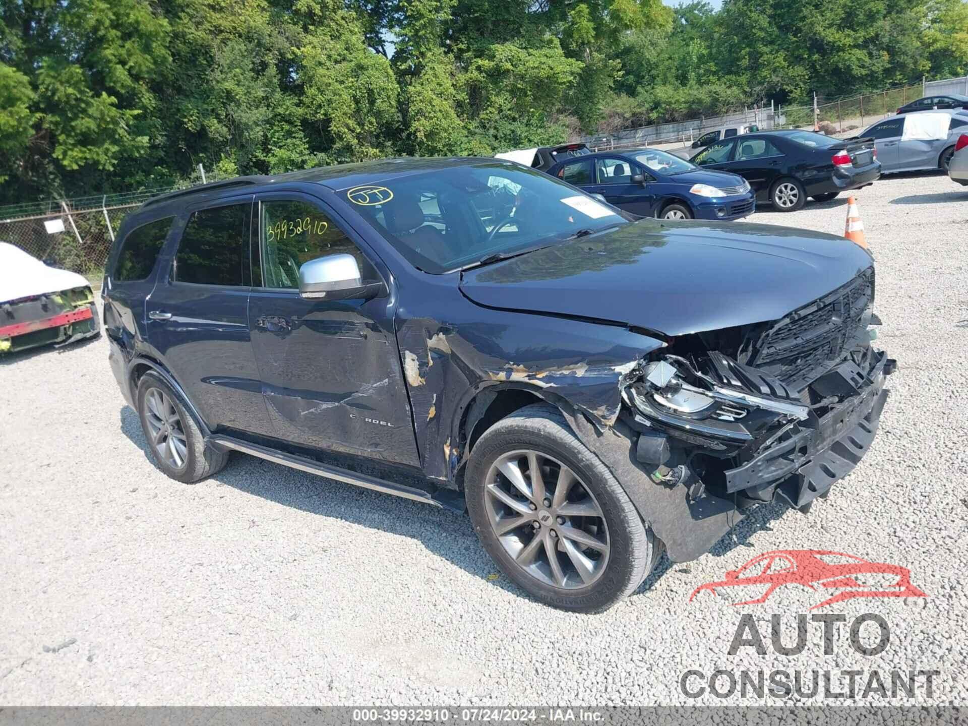 DODGE DURANGO 2019 - 1C4RDJEG6KC739060
