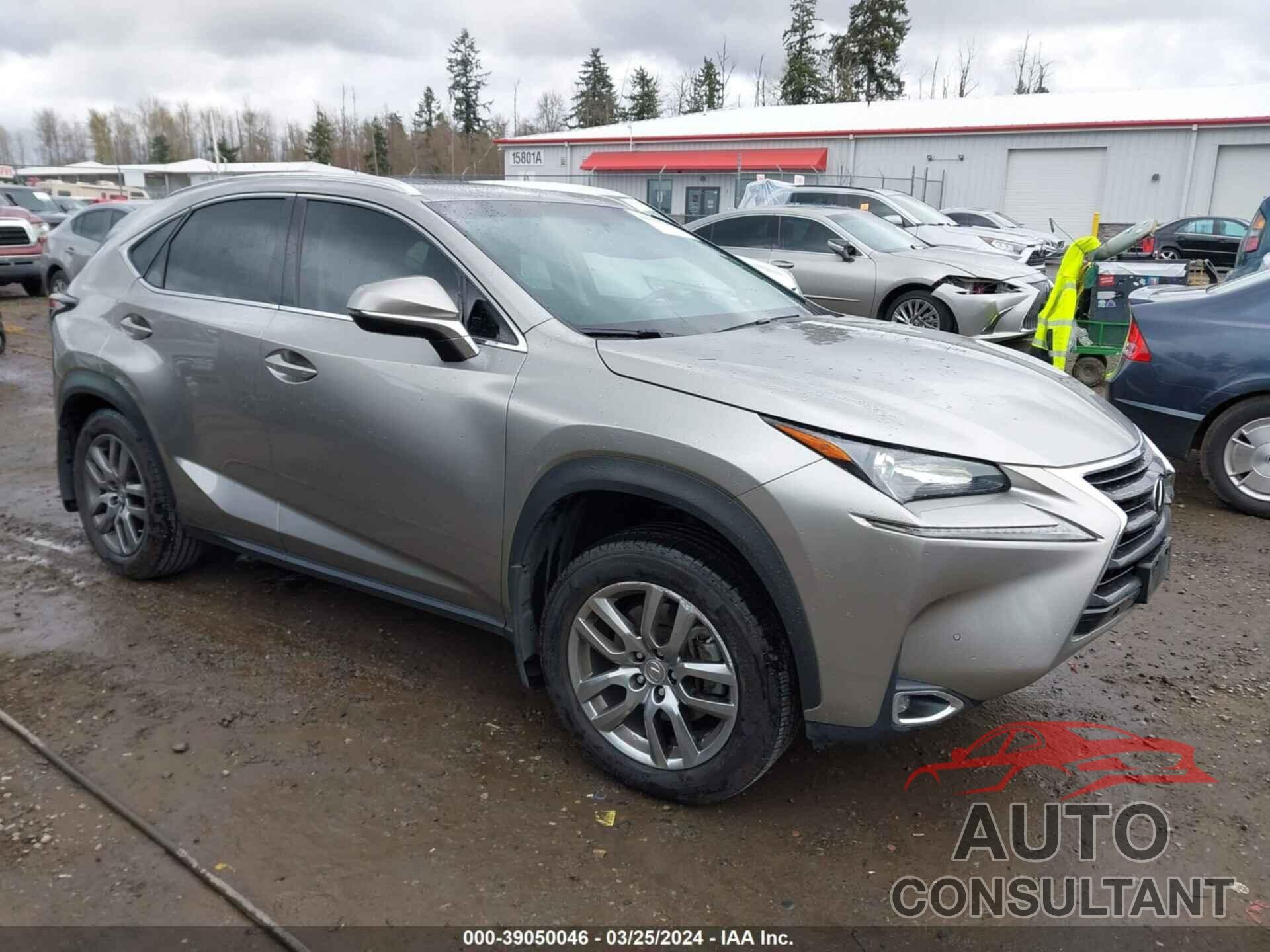 LEXUS NX 200T 2016 - JTJBARBZ6G2064240