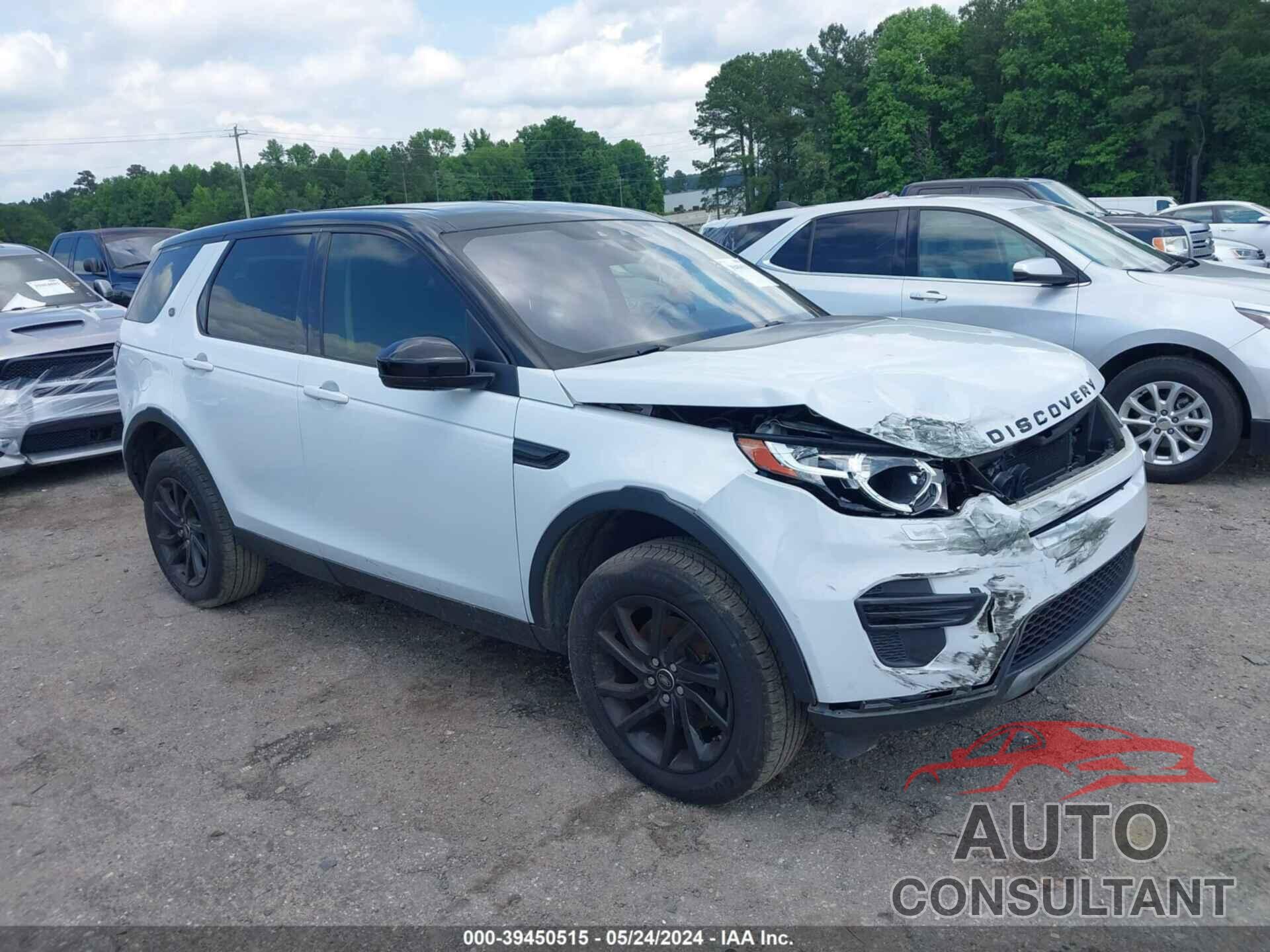 LAND ROVER DISCOVERY SPORT 2018 - SALCP2RX3JH733062