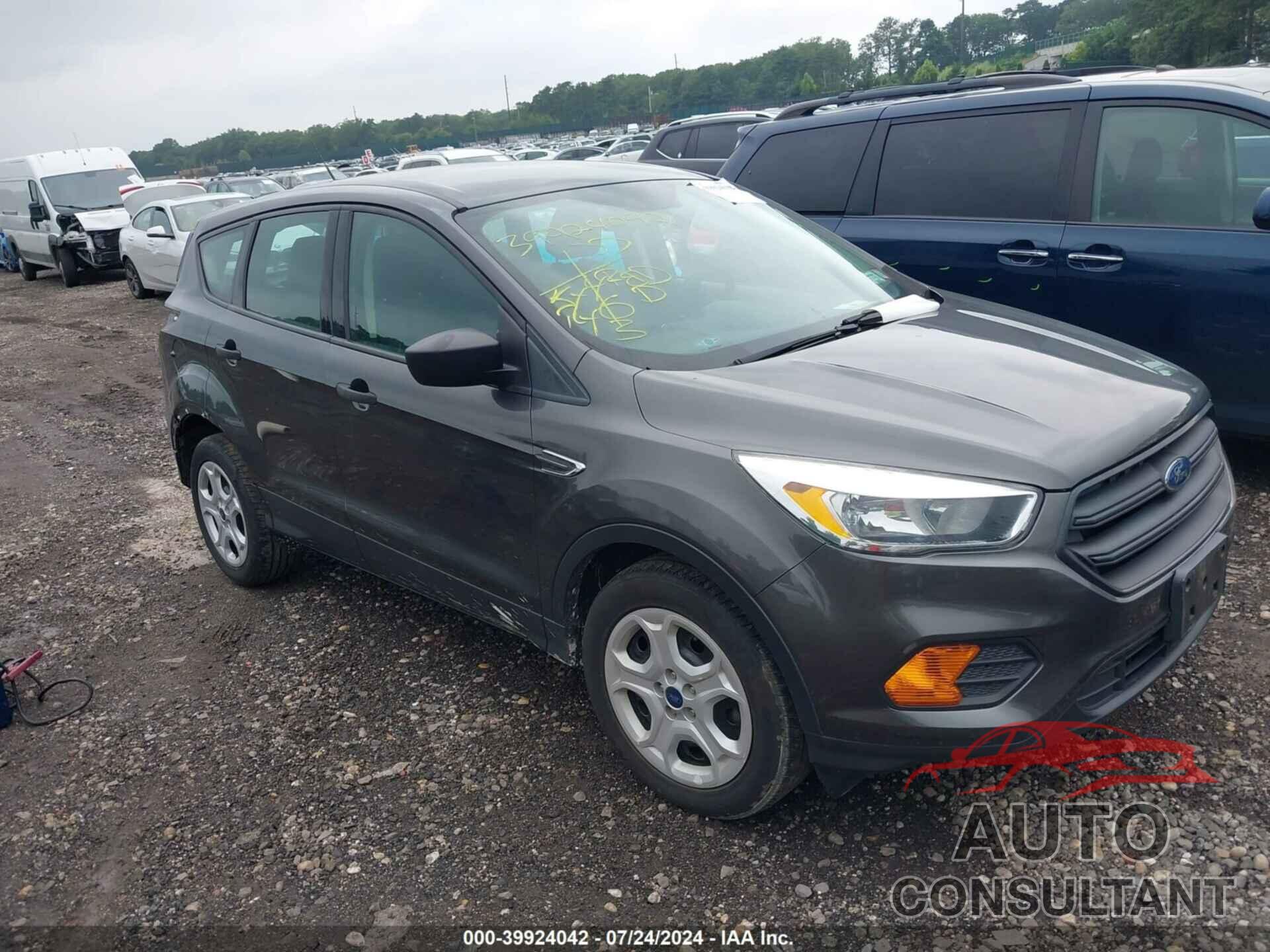 FORD ESCAPE 2017 - 1FMCU0F7XHUD86075