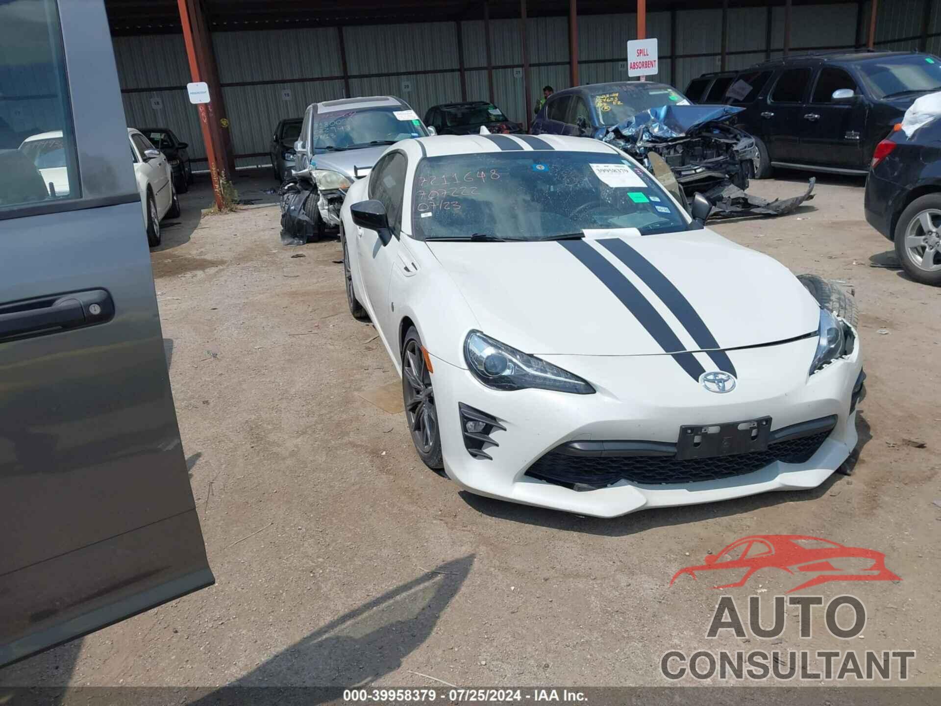TOYOTA 86 2017 - JF1ZNAA10H8707222