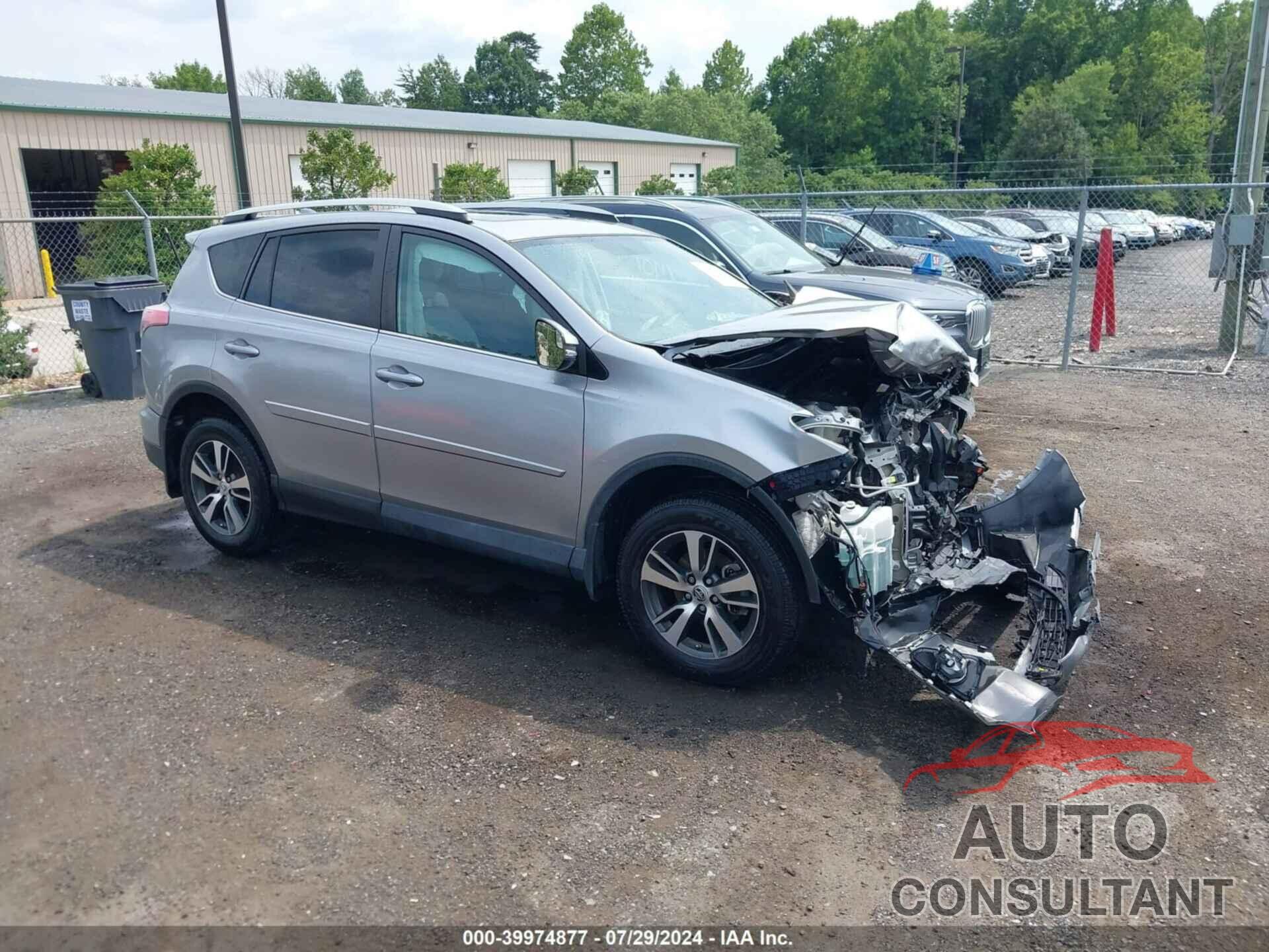 TOYOTA RAV4 2016 - 2T3RFREV2GW484158