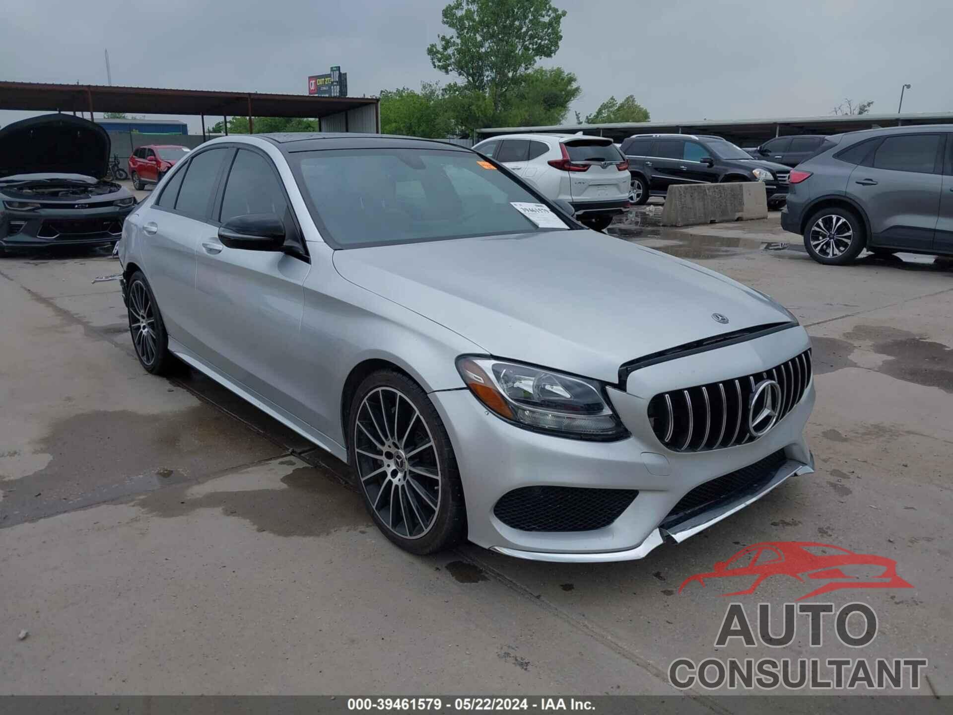 MERCEDES-BENZ C 300 2018 - WDDWF4JB5JR415527