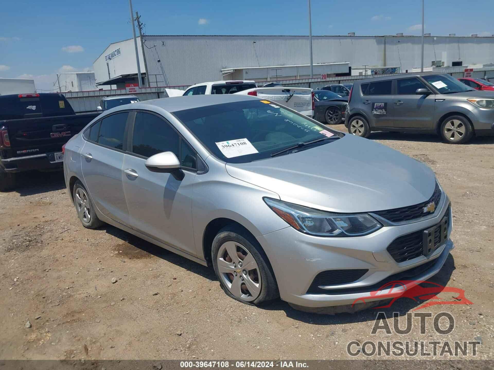 CHEVROLET CRUZE 2017 - 1G1BC5SM6H7272268