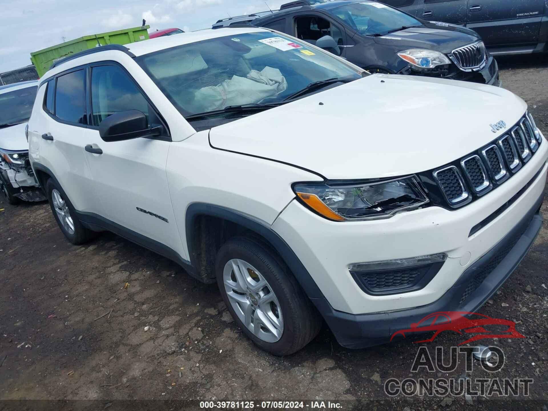 JEEP NEW COMPASS 2017 - 3C4NJCAB2HT669275