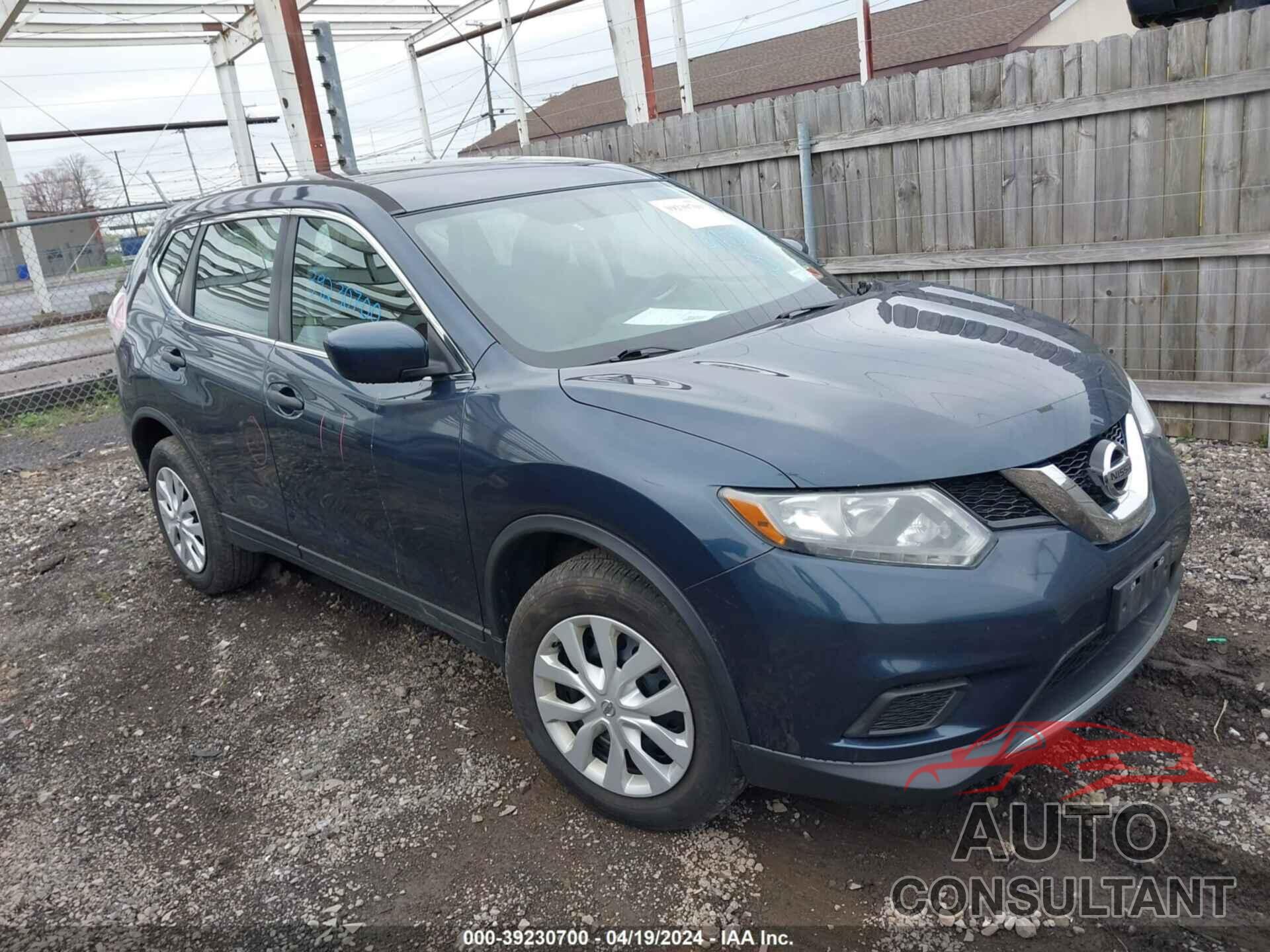 NISSAN ROGUE 2016 - 5N1AT2MV5GC918781